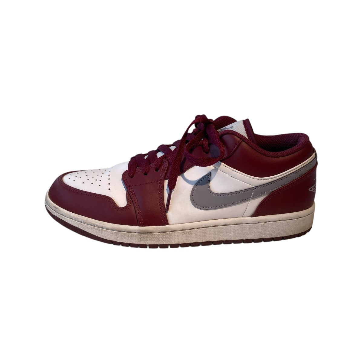 NIKE Air Jordan 1 Low Bordeauxローカットスニーカー553558-615 古着・中古-2枚目のアイテム画像