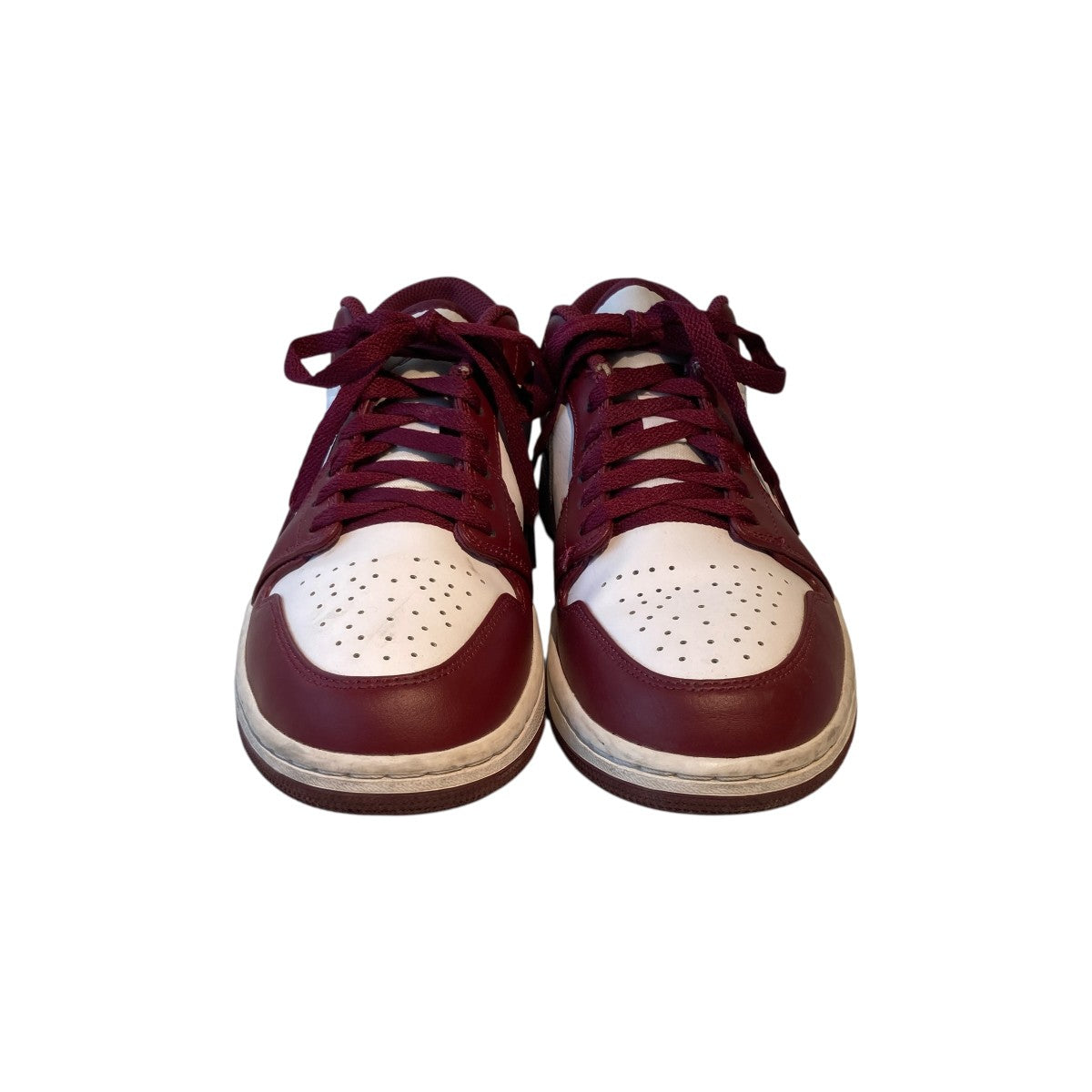 NIKE Air Jordan 1 Low Bordeauxローカットスニーカー553558-615 古着・中古-3枚目のアイテム画像