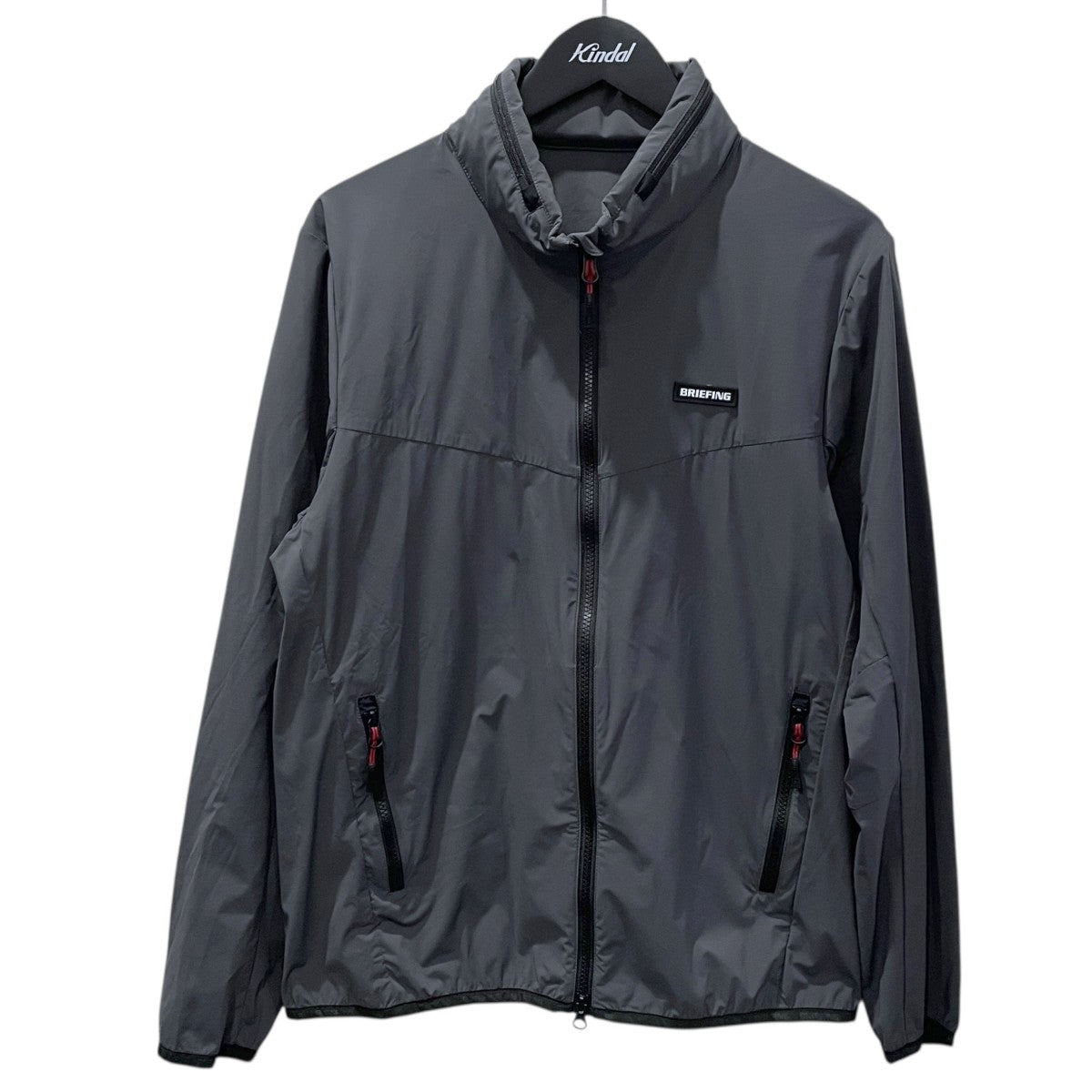BRIEFING 22AW ジップアップジャケット MENS WIND JACKET メンズ ウィンドジャケット BRG223M17 古着・中古-1枚目のアイテム画像