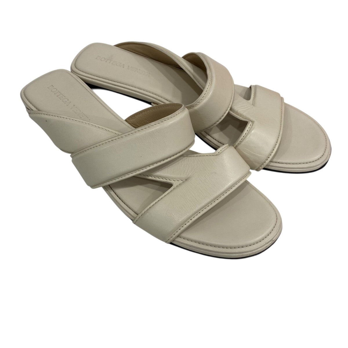 BOTTEGA VENETA クロスサンダル 古着・中古-1枚目のアイテム画像