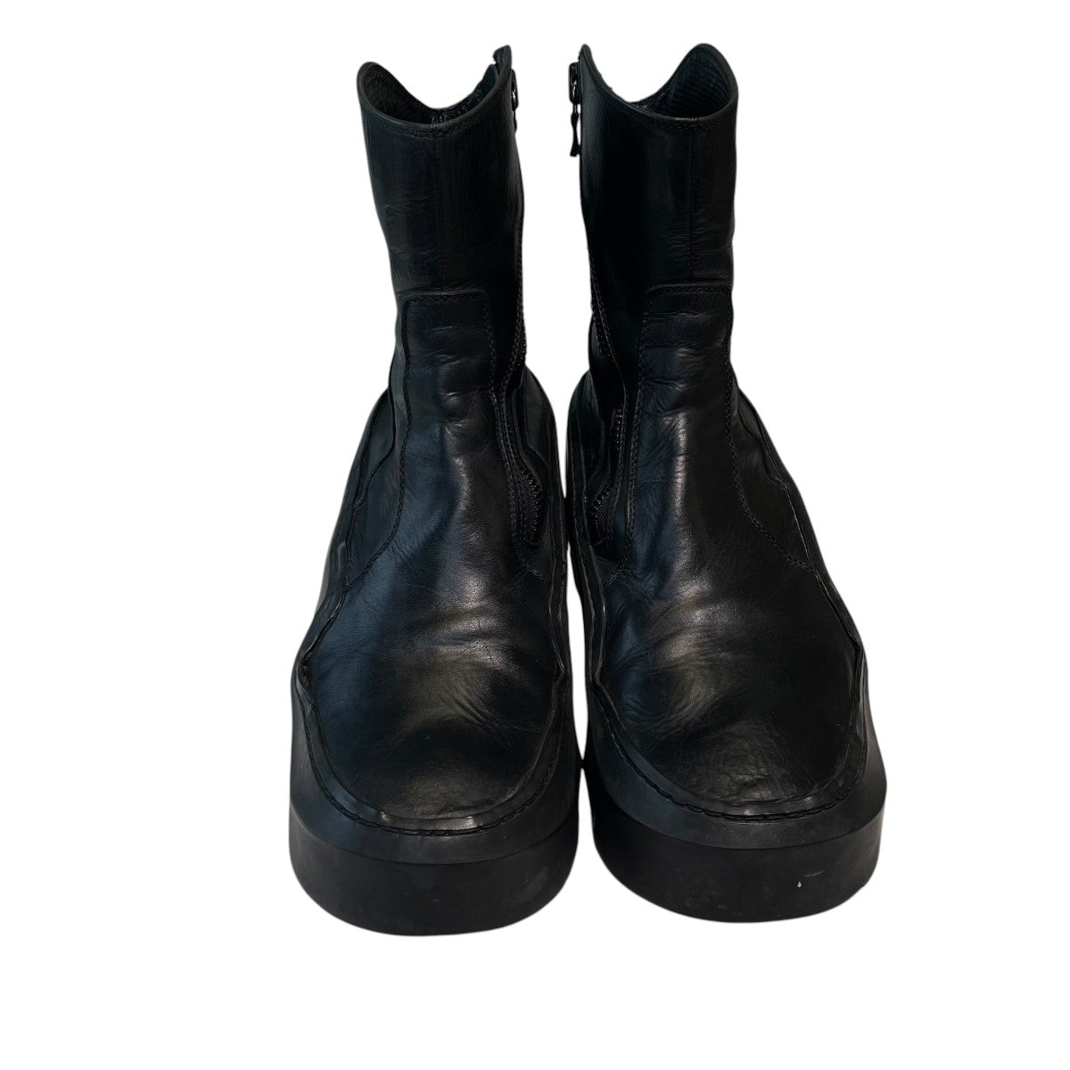 JULIUS 15AWSphere Polygon Calf Shoesショートブーツ517FWM5 古着・中古-3枚目のアイテム画像