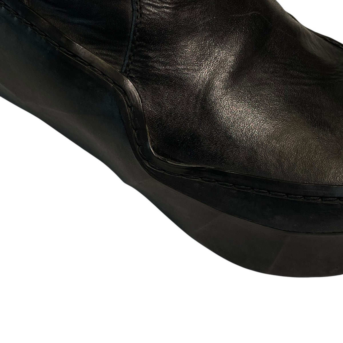 JULIUS 15AWSphere Polygon Calf Shoesショートブーツ517FWM5 古着・中古-6枚目のアイテム画像