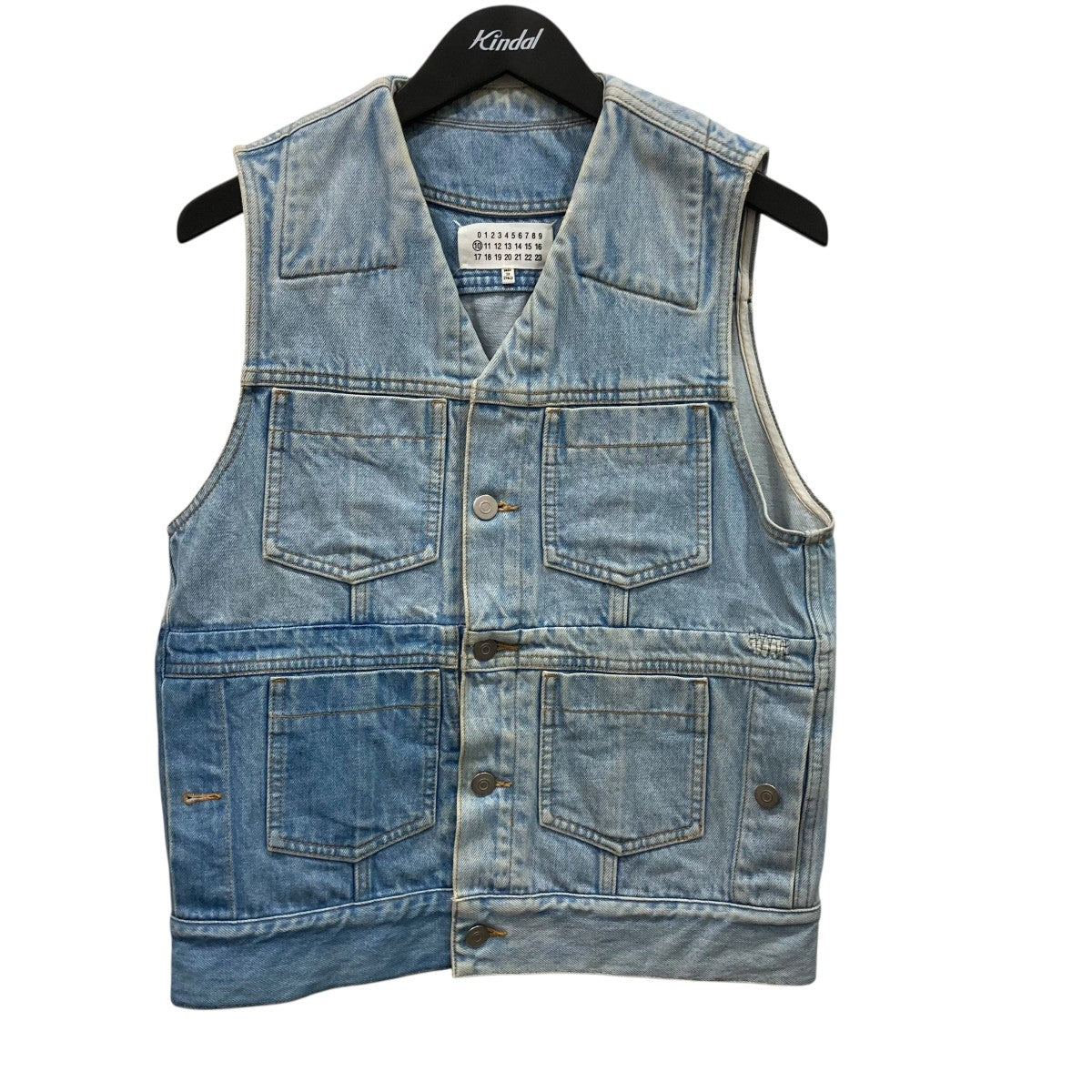 Maison Margiela 再構築ベストS30561 古着・中古-1枚目のアイテム画像