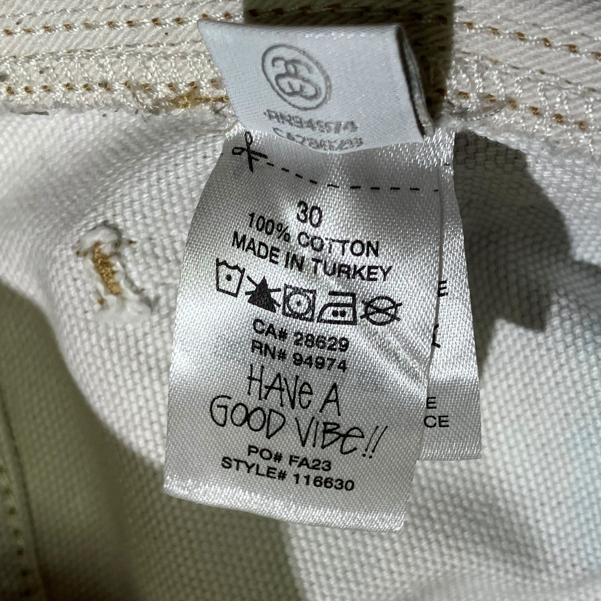 WORK PANT ALFONSO CANVASパンツ116630