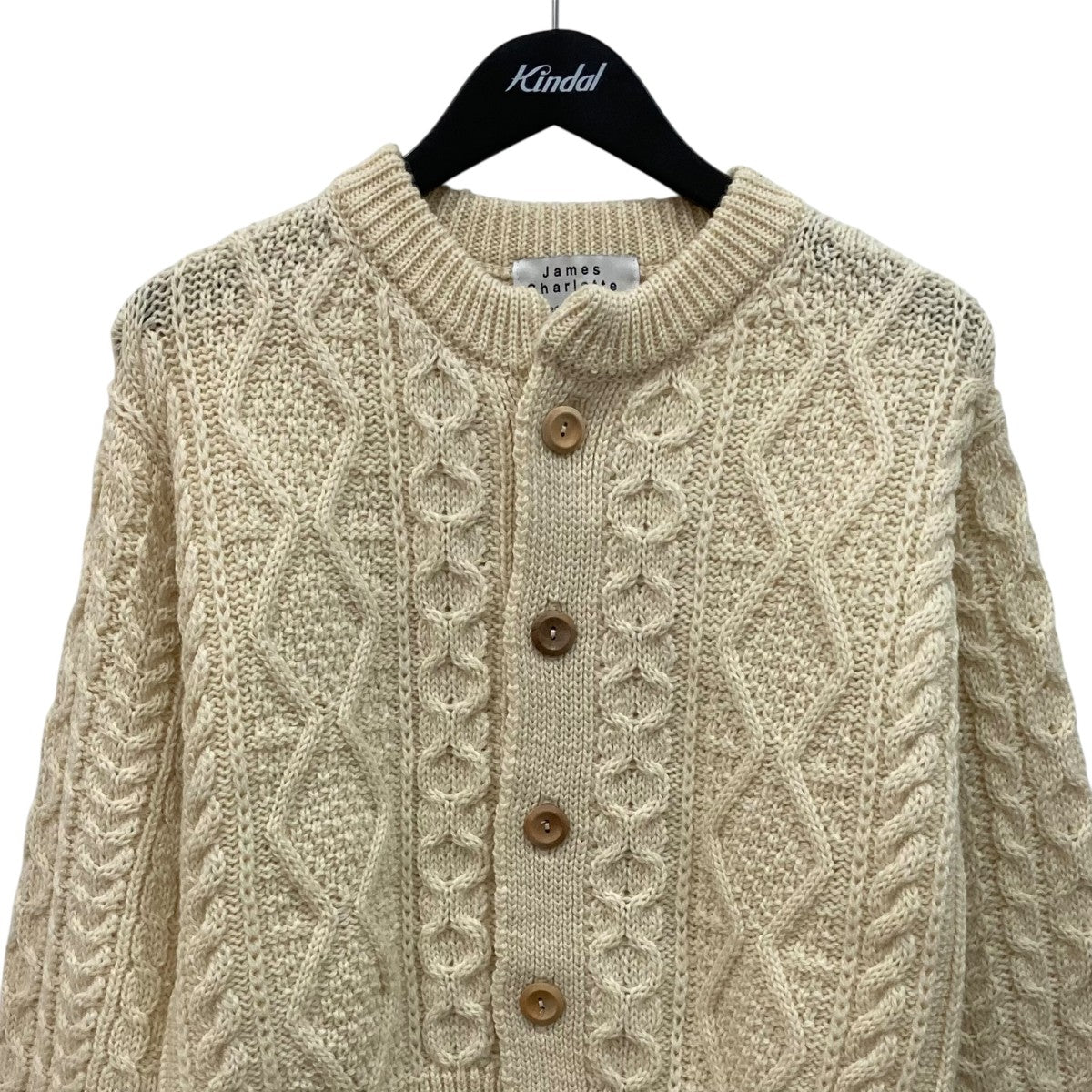 James Charlotte ニットカーディガンBSD252L102 古着・中古-2枚目のアイテム画像
