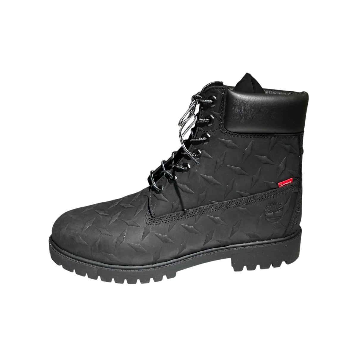 Timberland×Supreme 23AWDiamond Plate Premium Waterproof BootハイカットスニーカーTB0A6DE1001 古着・中古-2枚目のアイテム画像