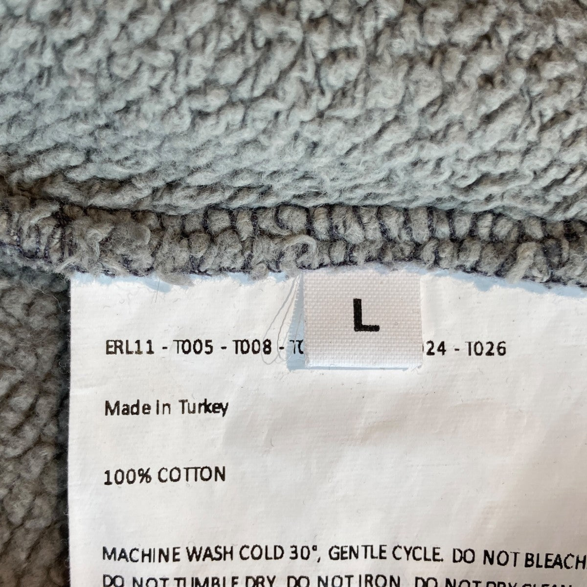 ERL Wave HoodieパーカーERL11-T024 古着・中古-5枚目のアイテム画像
