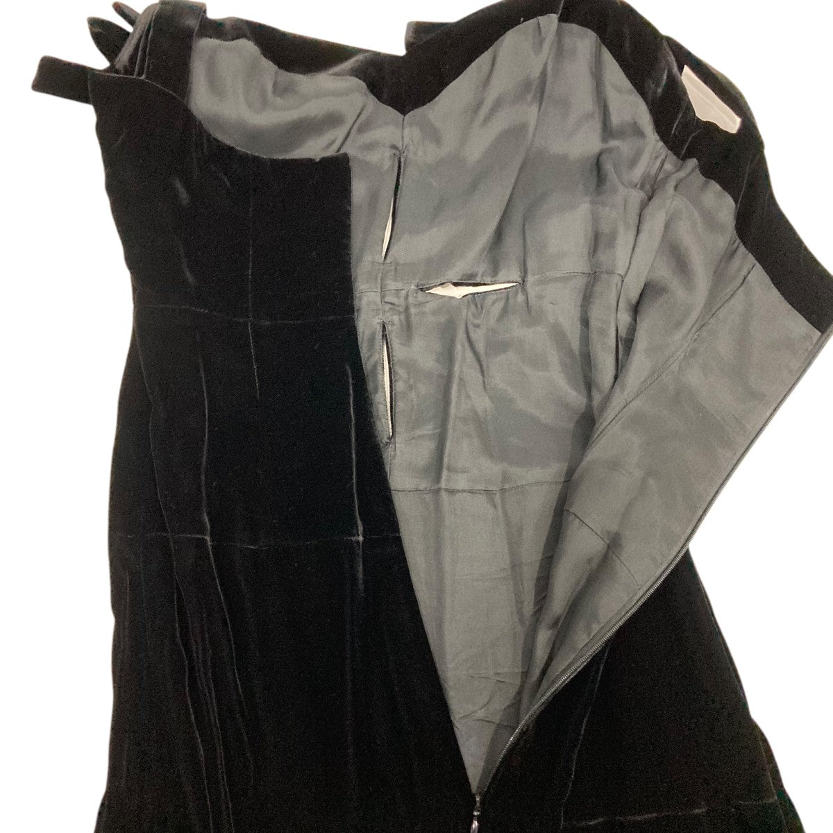 FETICO VELVET SLIT DRESSキャミソールワンピースFTC244-0803 古着・中古-5枚目のアイテム画像