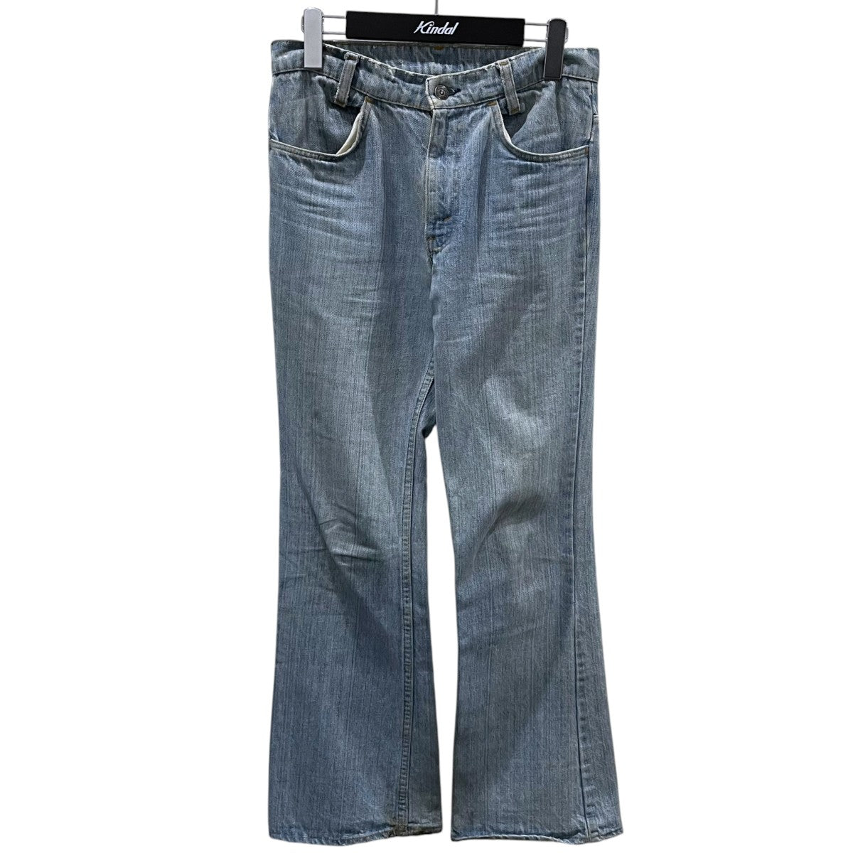 80s フレアデニムパンツ 517 BOOTCUT ブーツカット ボタン裏517 Orange Tab オレンジタブ SCOVILL スコービル