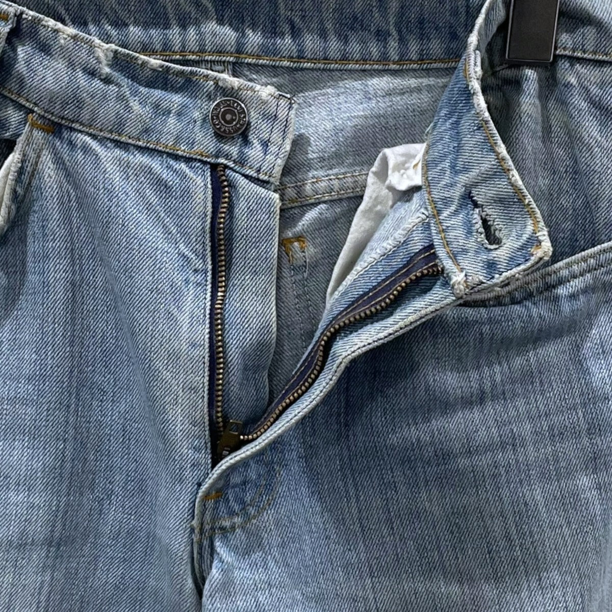 80s フレアデニムパンツ 517 BOOTCUT ブーツカット ボタン裏517 Orange Tab オレンジタブ SCOVILL スコービル