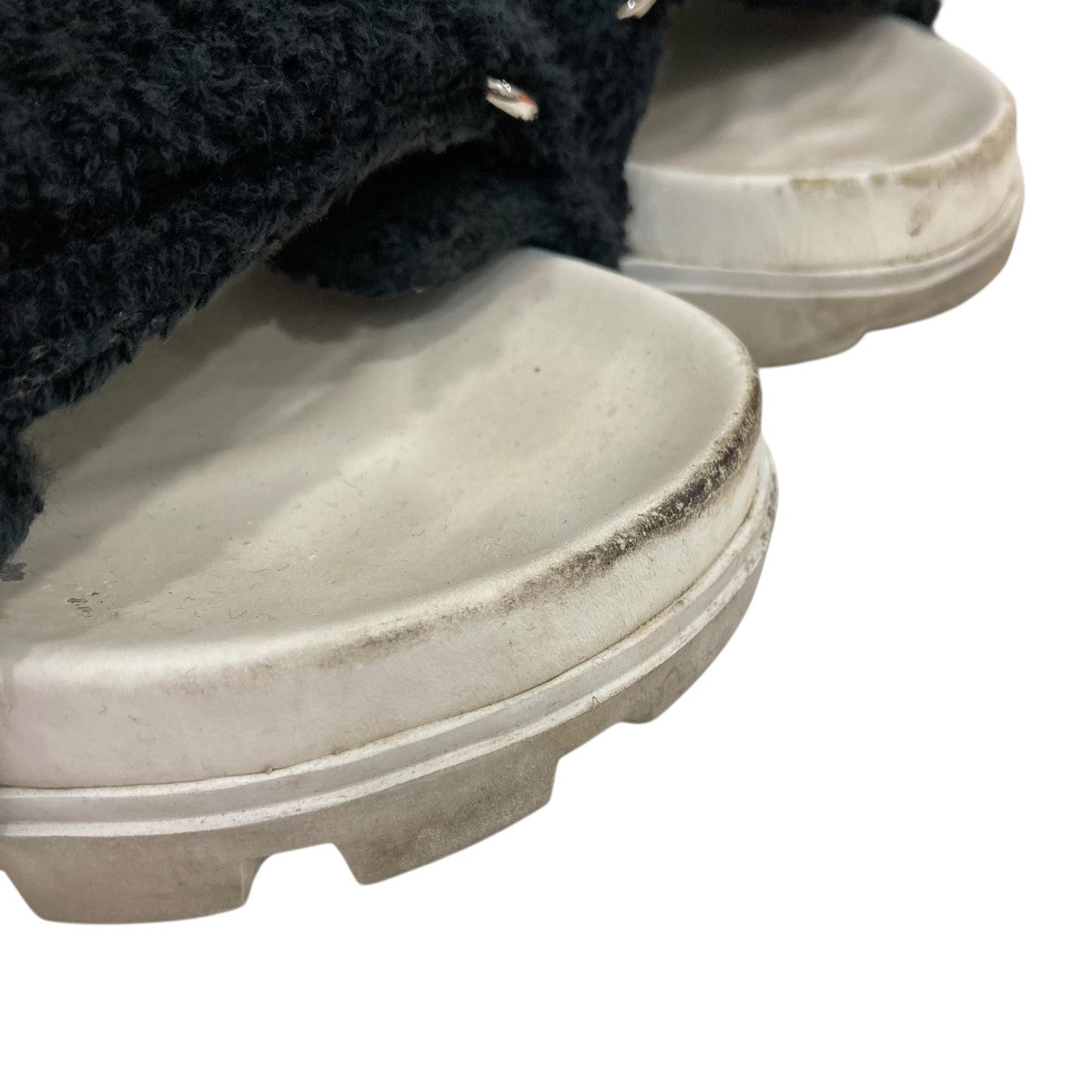 MIU MIU テリーサンダルストラップサンダル 古着・中古-2枚目のアイテム画像
