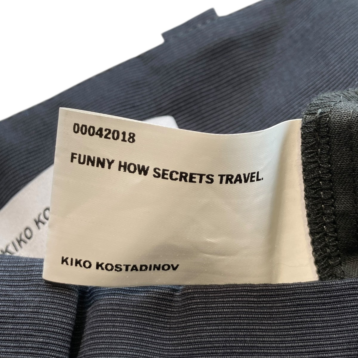 Kiko Kostadinov 18SSパンツ00042018 古着・中古-7枚目のアイテム画像