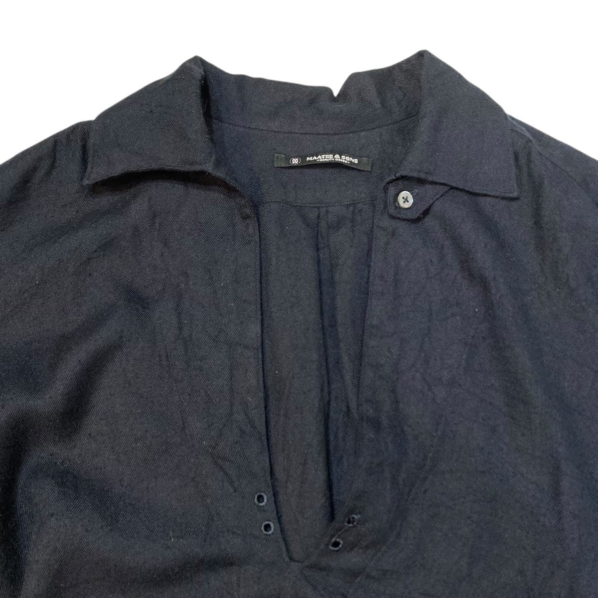 MAATEE＆SONS PULLOVER SHIRT長袖シャツMT3303-0607A 古着・中古-3枚目のアイテム画像