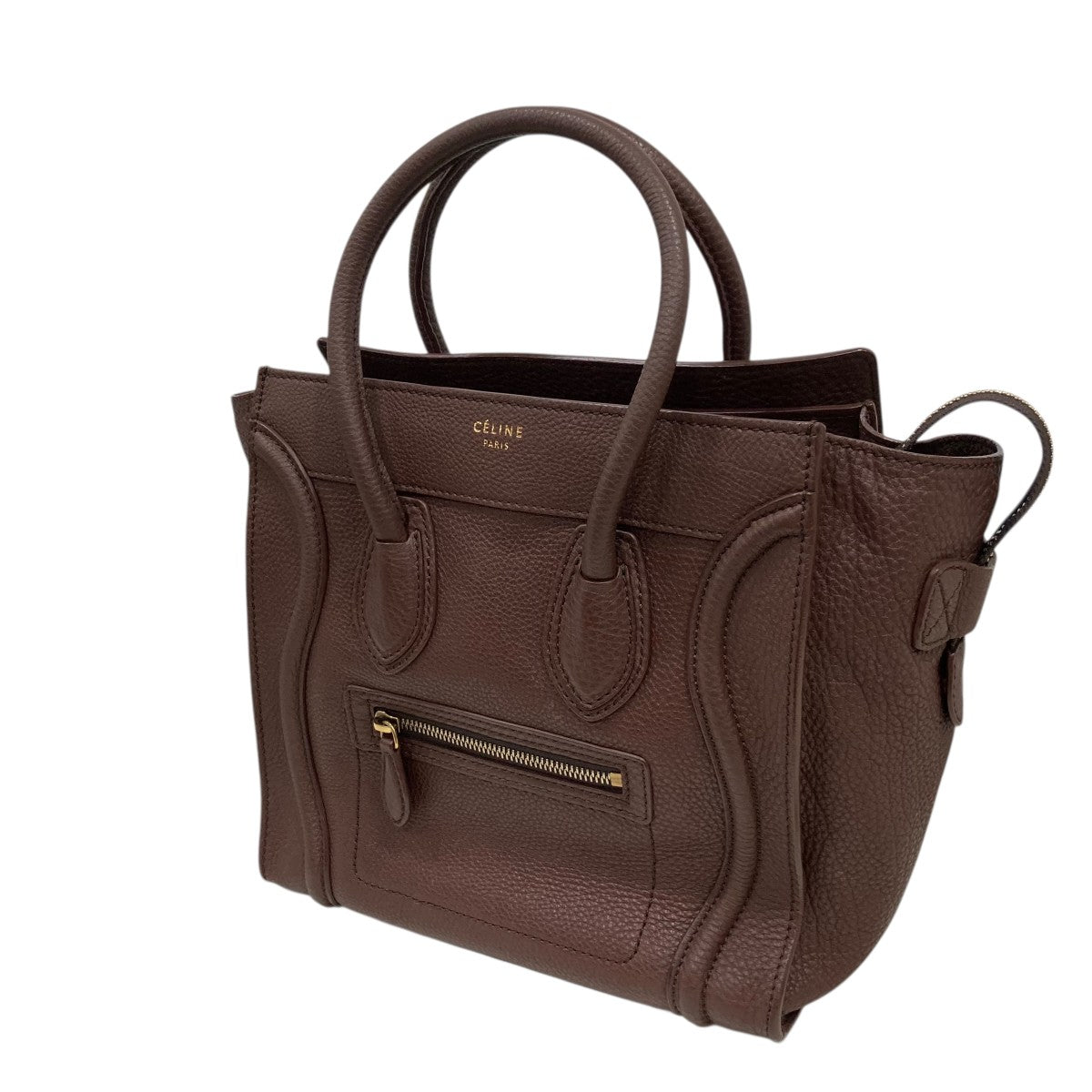 CELINE ラゲージ マイクロショッパーハンドバッグ167793 古着・中古-1枚目のアイテム画像