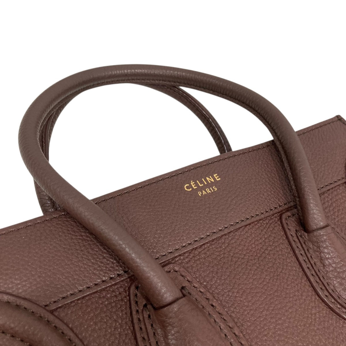 CELINE ラゲージ マイクロショッパーハンドバッグ167793 古着・中古-9枚目のアイテム画像