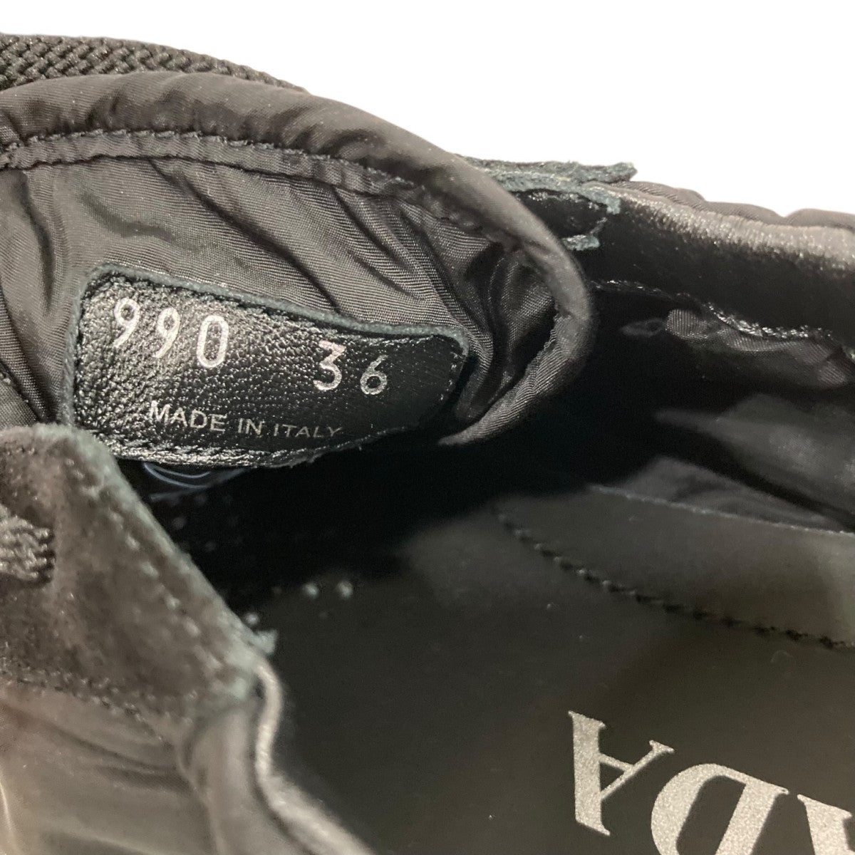 PRADA Re-Nylon xスエード エラスティックスニーカーローカットスニーカー990 古着・中古-8枚目のアイテム画像