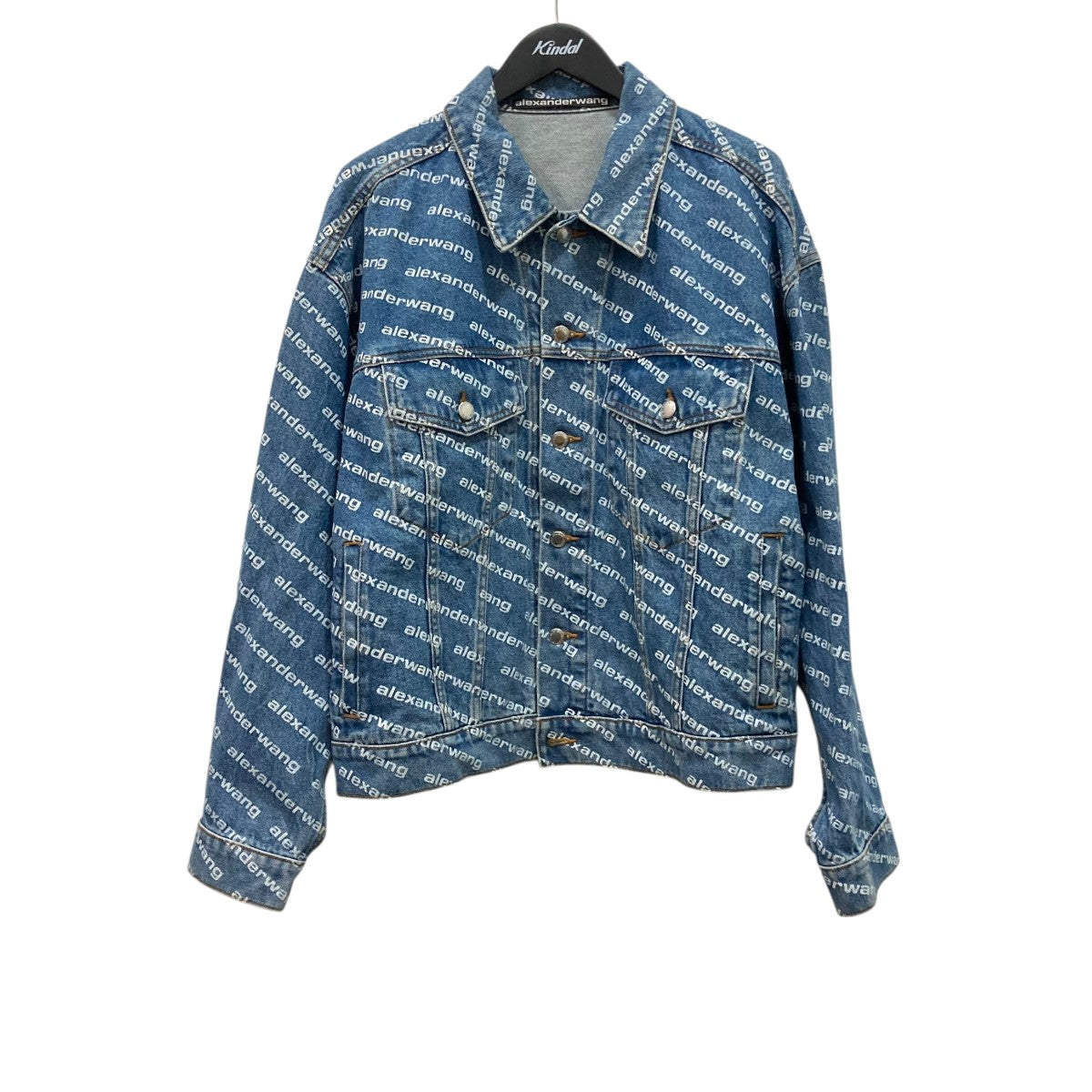 ALEXANDER WANG(アレキサンダーワン) 総柄Printed デニムジャケット