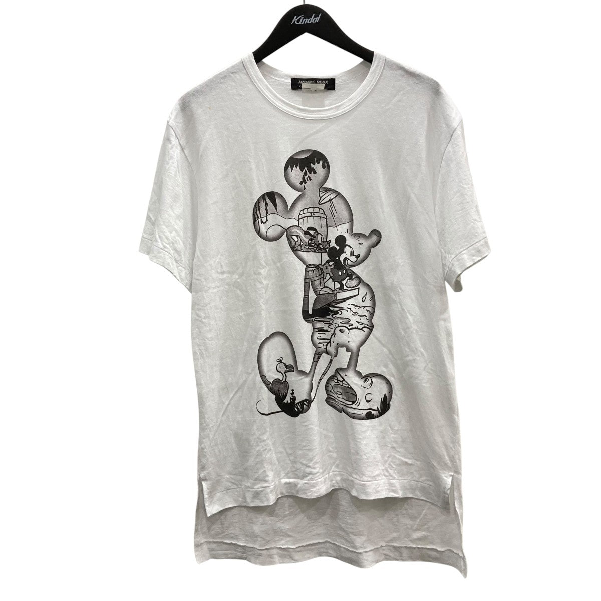 COMME des GARCONS HOMME DEUX Disney半袖カットソーDJT008 古着・中古-1枚目のアイテム画像