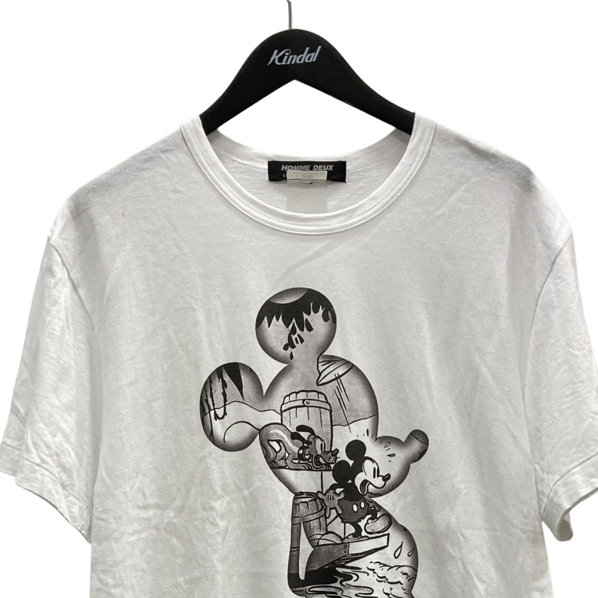 COMME des GARCONS HOMME DEUX Disney半袖カットソーDJT008 古着・中古-2枚目のアイテム画像