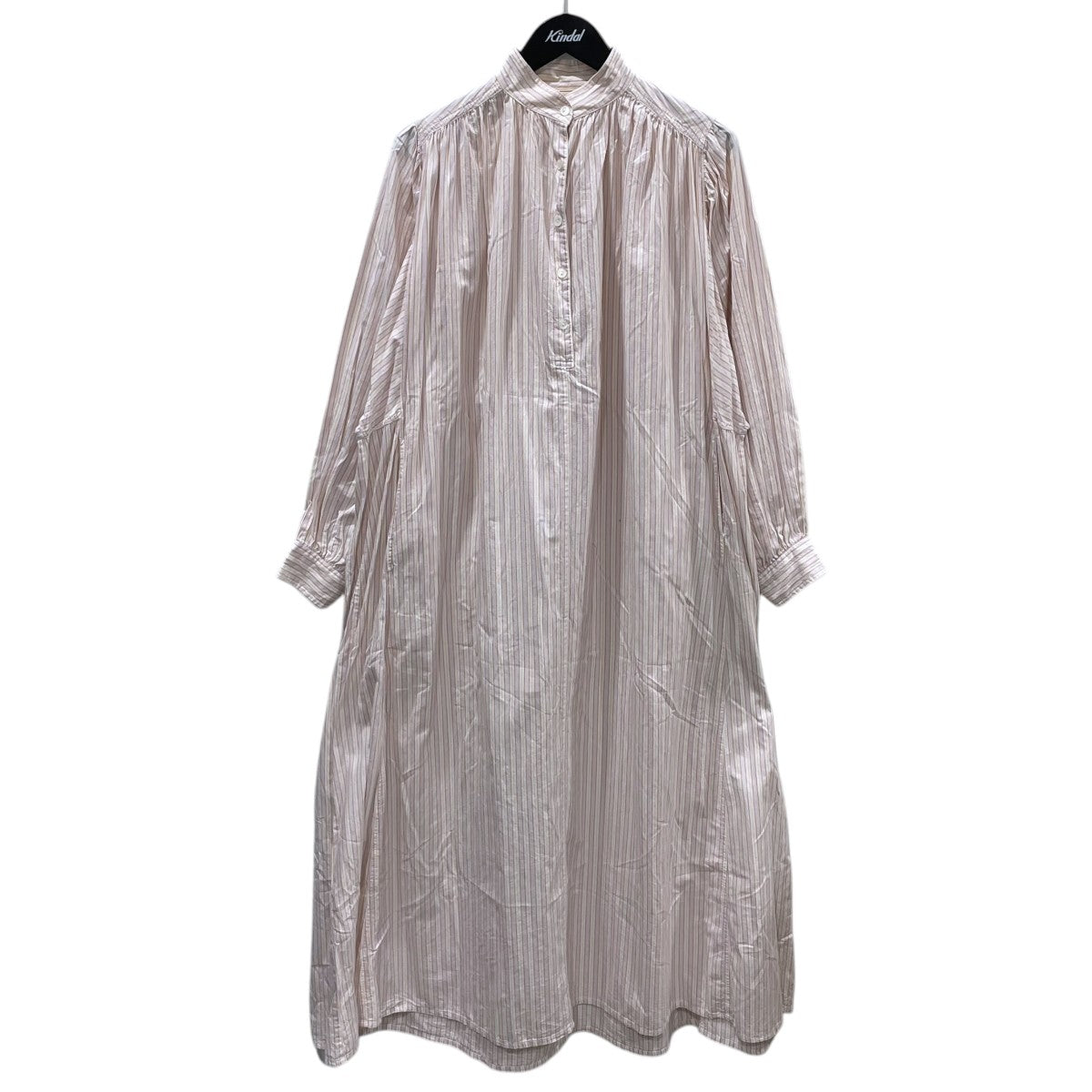 Ron Herman×TEN ストライプ柄ロングワンピース Kaftan Dress カフタンドレス 2710300521 古着・中古-1枚目のアイテム画像
