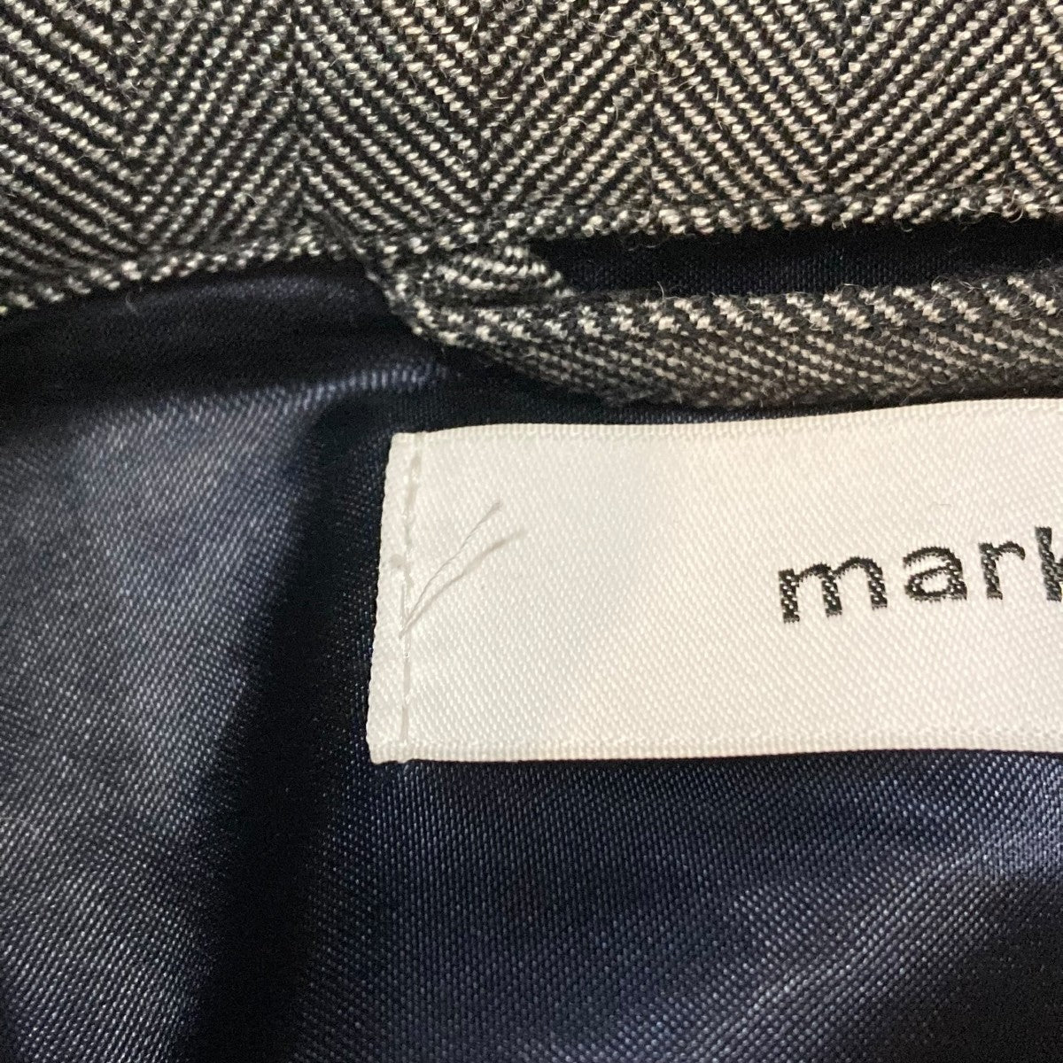 MARKA 25AWウールサージ ワッシャータンブラージャケットM25C12BL01C 古着・中古-8枚目のアイテム画像