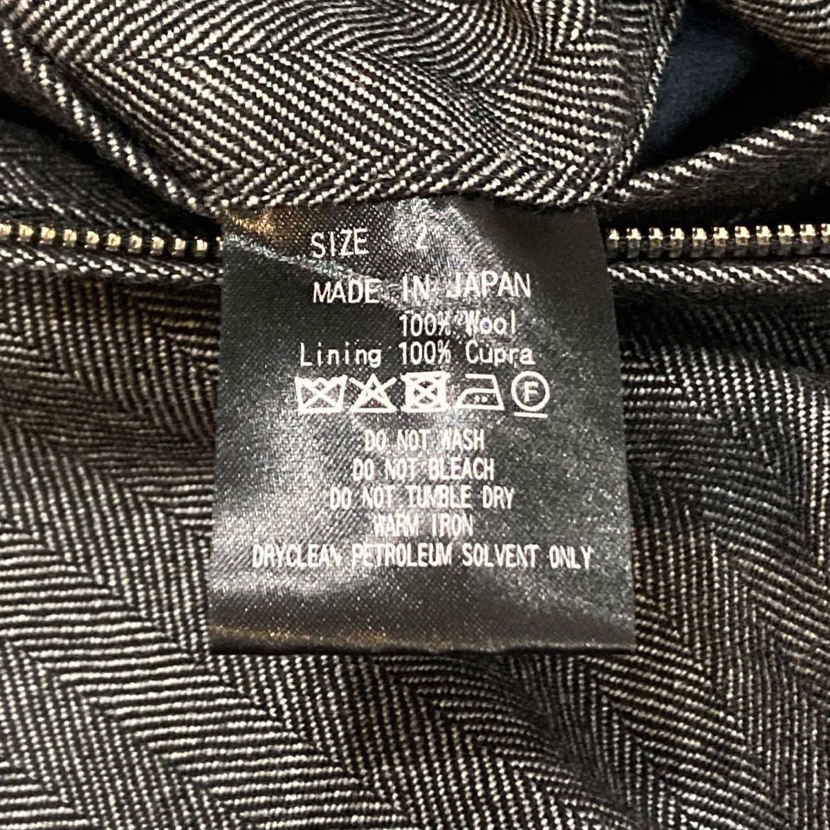 MARKA 25AWウールサージ ワッシャータンブラージャケットM25C12BL01C 古着・中古-9枚目のアイテム画像