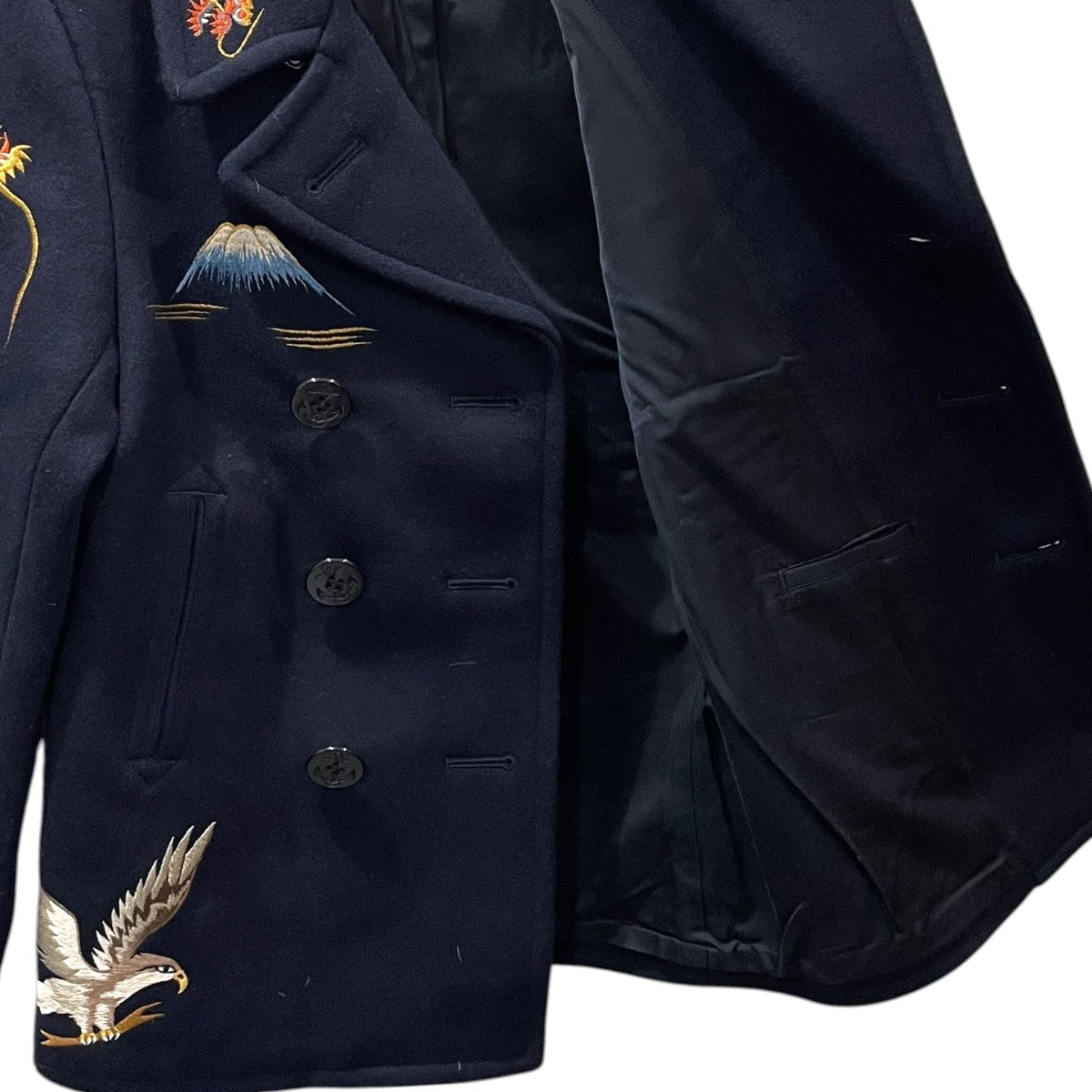 Buzz Rickson’s 16AW Pコート SUKA PEA COAT MEMORY OF JAPAN SERIES スカ ピーコート メモリー オブ ジャパンシリーズBR13578BB 古着・中古-4枚目のアイテム画像