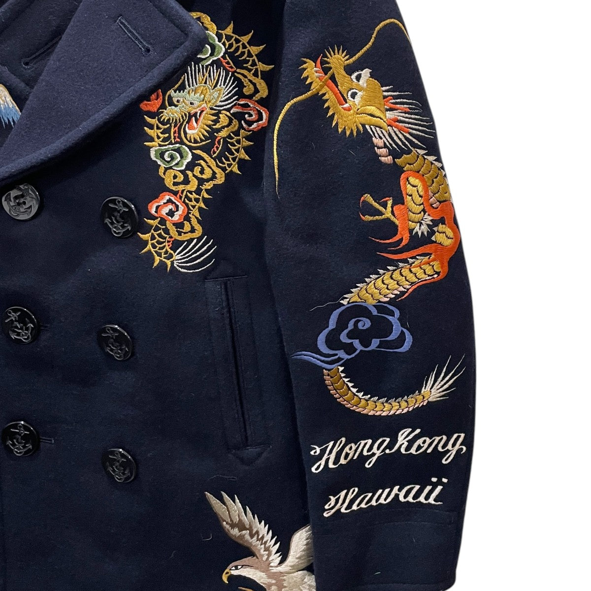 Buzz Rickson’s 16AW Pコート SUKA PEA COAT MEMORY OF JAPAN SERIES スカ ピーコート メモリー オブ ジャパンシリーズBR13578BB 古着・中古-5枚目のアイテム画像
