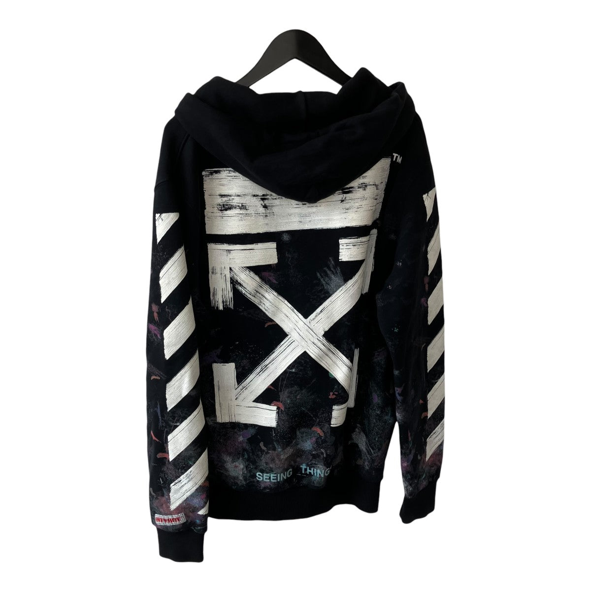 Diag Galaxy Brushed Zip HoodieジップパーカーOMBB003F17619030