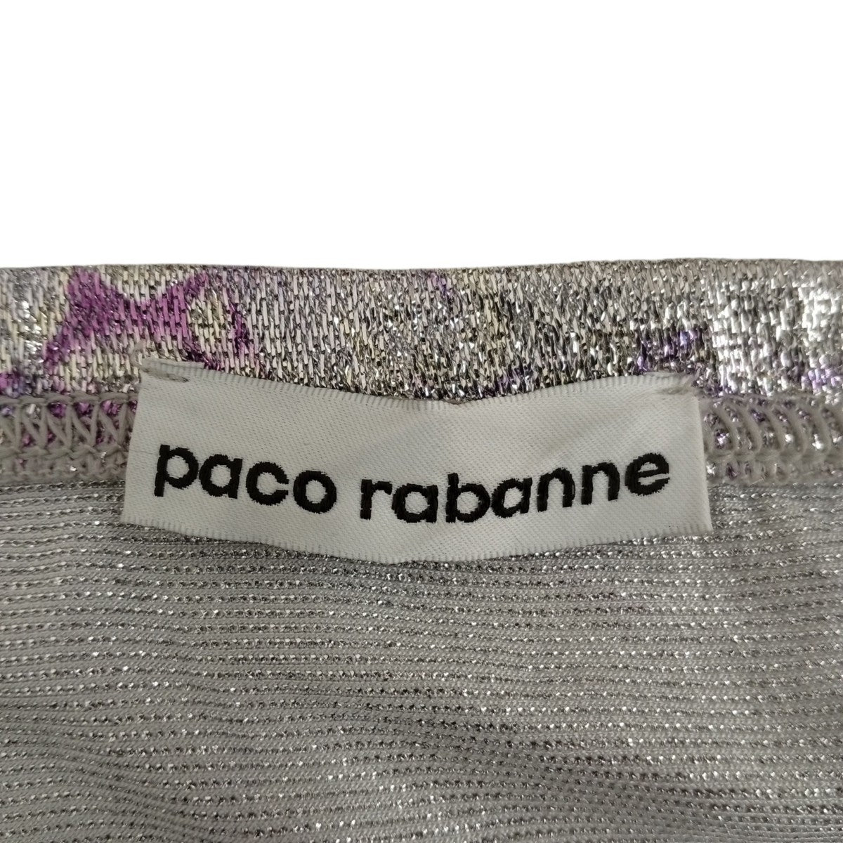 PACO RABANNE 花柄スカート 古着・中古-3枚目のアイテム画像
