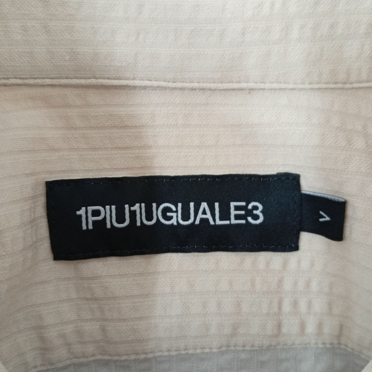 1piu1uguale3 長袖シャツMRS118 古着・中古-3枚目のアイテム画像