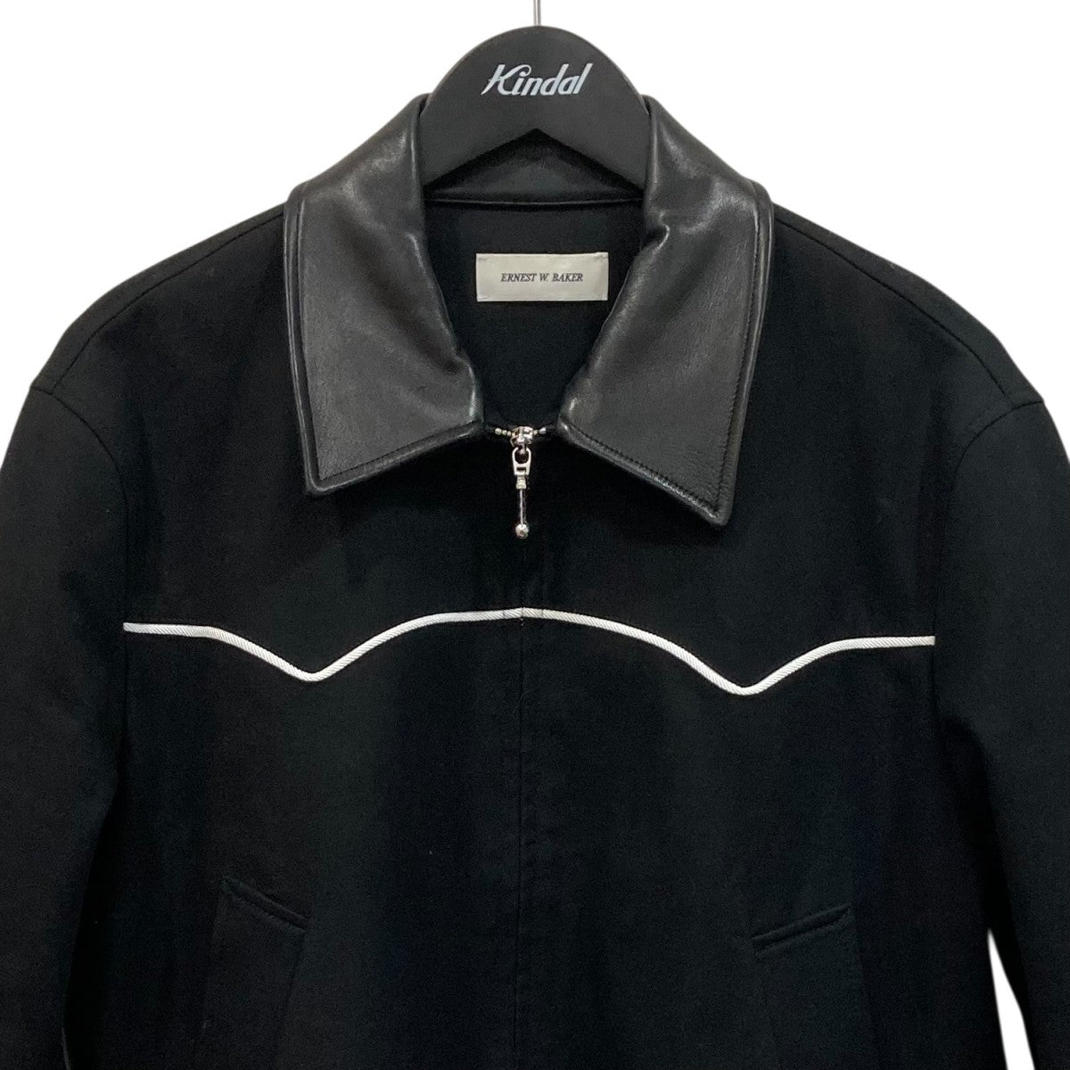 WESTERN TRACK JACKET   BLKジップジャケット