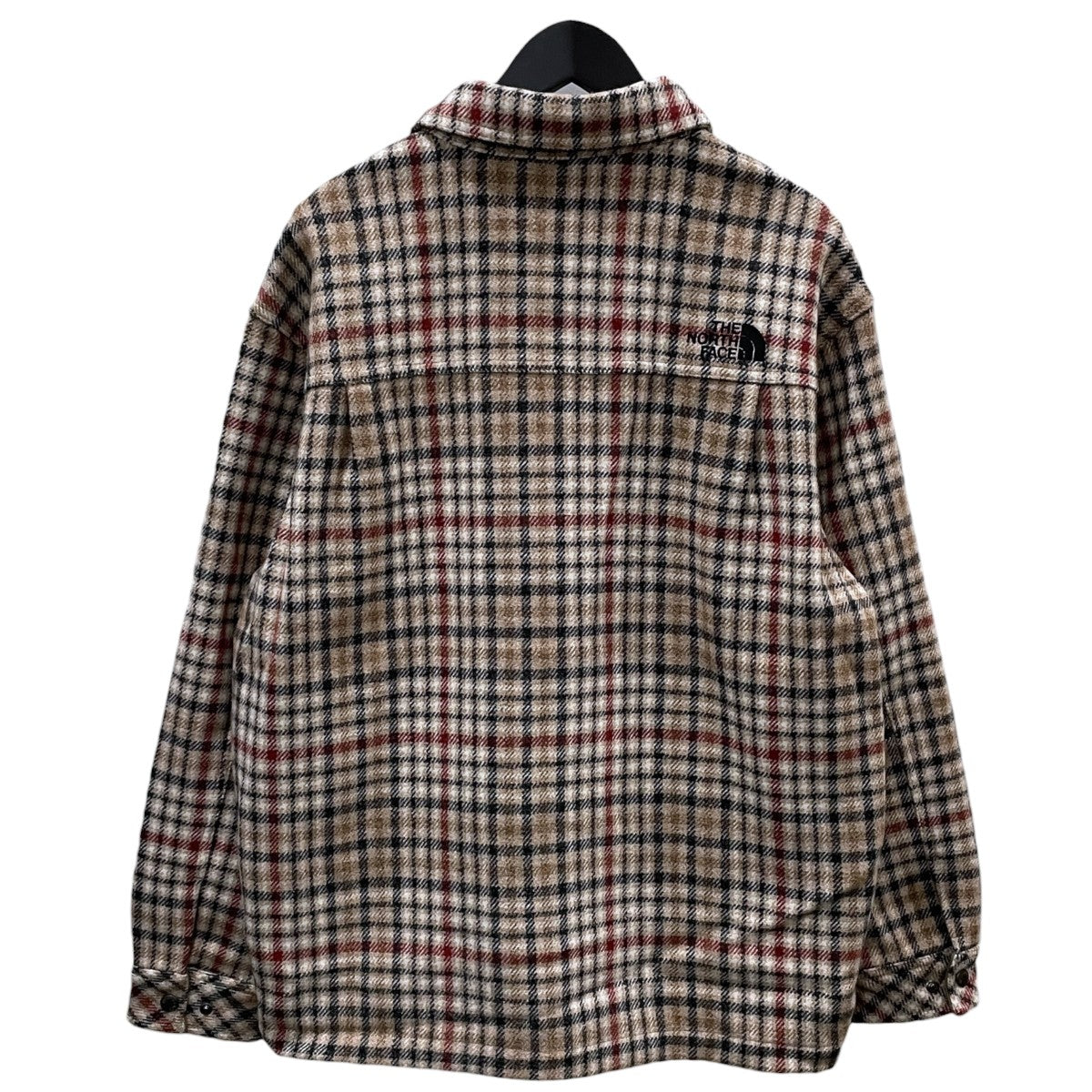 THE NORTH FACE 23AW チェック柄厚手シャツ CHECK SHACKET チェックシャケット NJ3VP79B 古着・中古-2枚目のアイテム画像