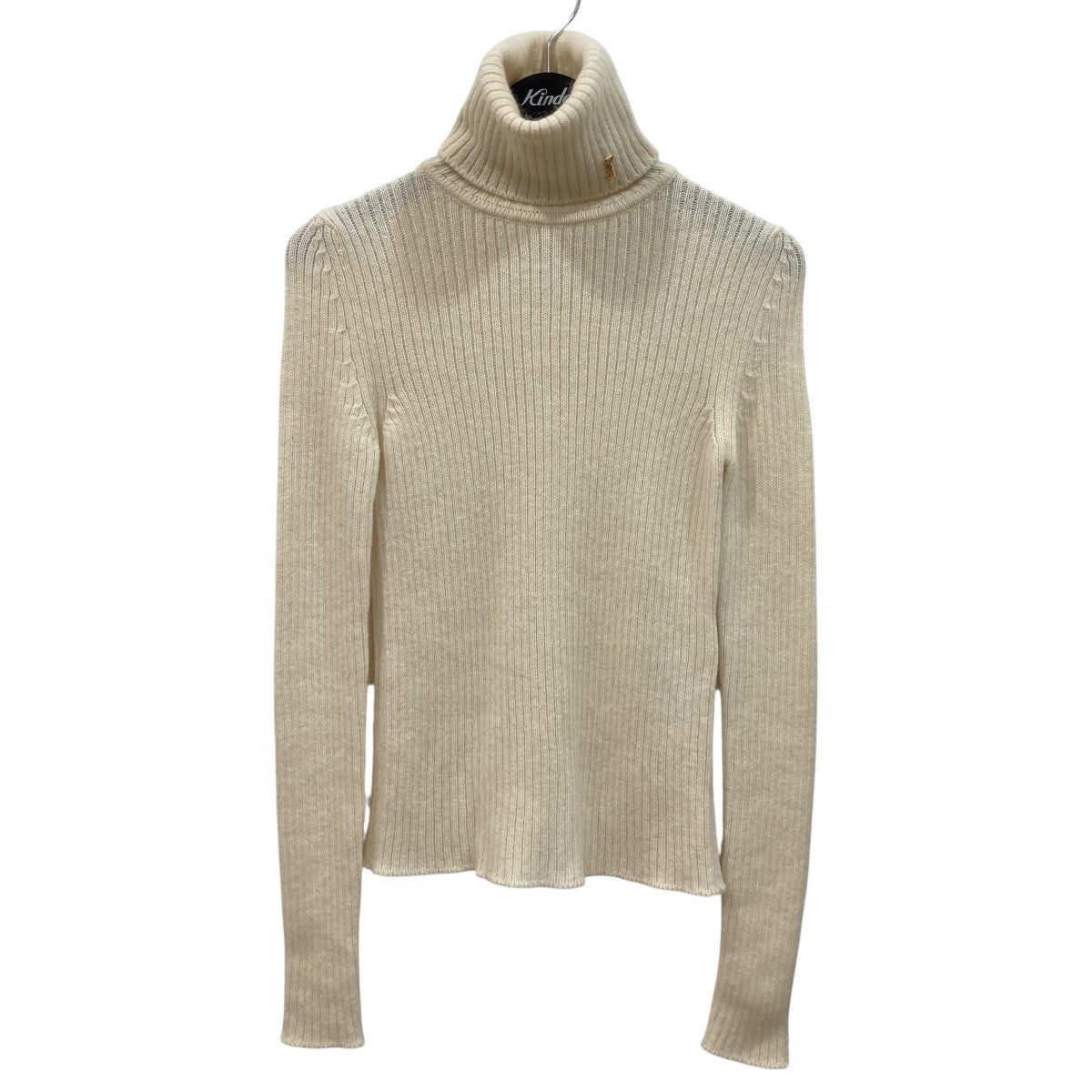 Saint Laurent Paris タートルネックニット706925 古着・中古-1枚目のアイテム画像