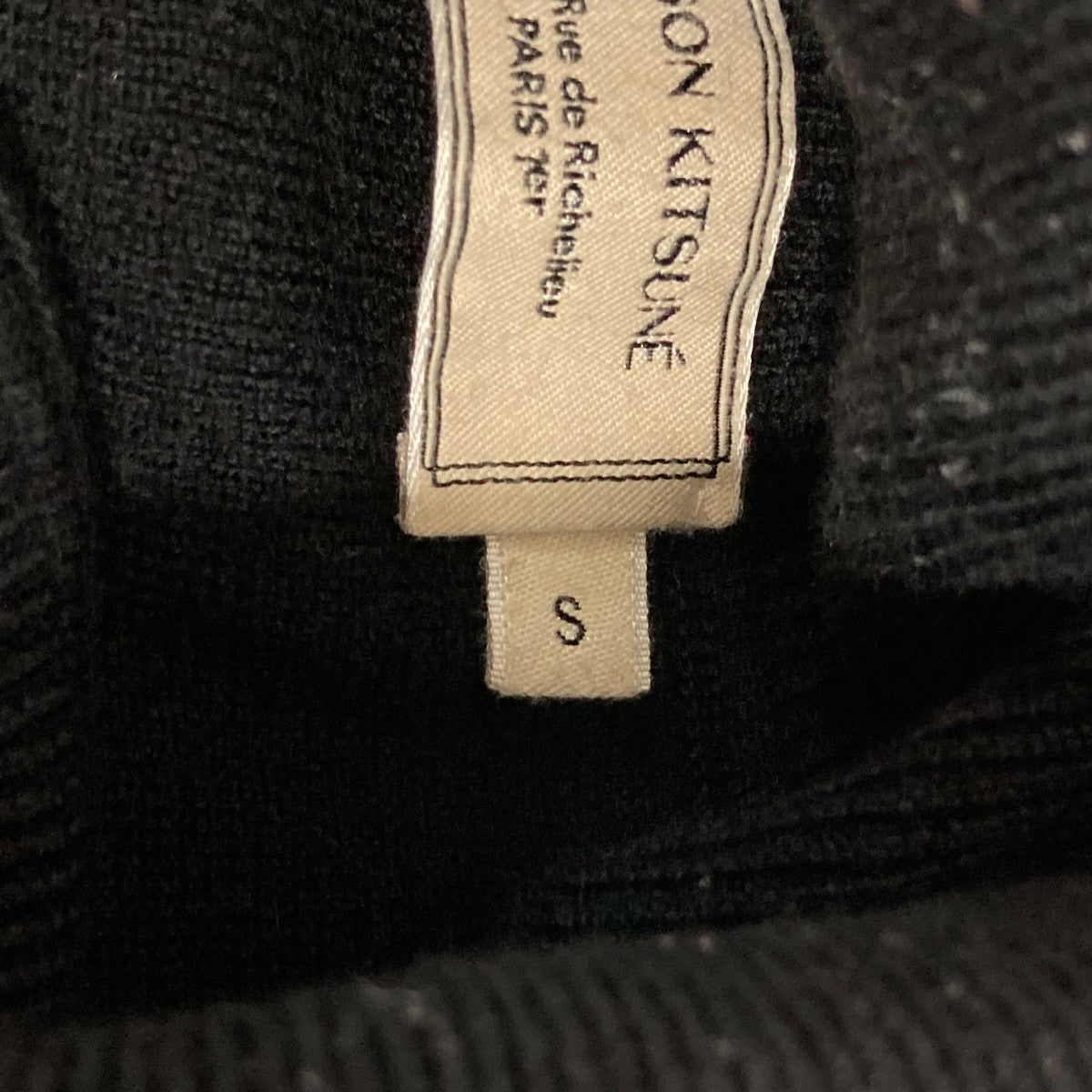 MAISON KITSUNE タートルネックニットDM00517KT1020 古着・中古-6枚目のアイテム画像