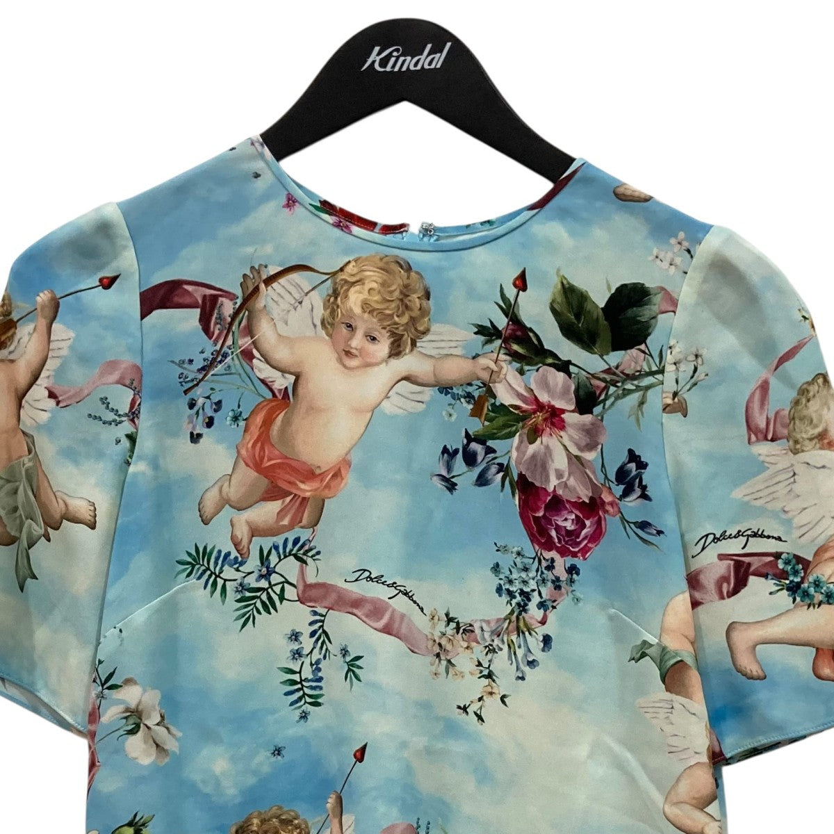 DOLCE ＆ GABBANA 半袖ブラウス 古着・中古-2枚目のアイテム画像