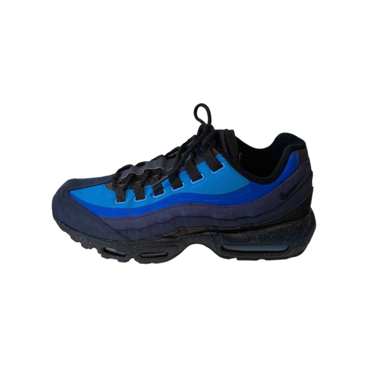 NIKE Stash Air Max 95 Black and Harbor BlueローカットスニーカーHF5515-400 古着・中古-2枚目のアイテム画像