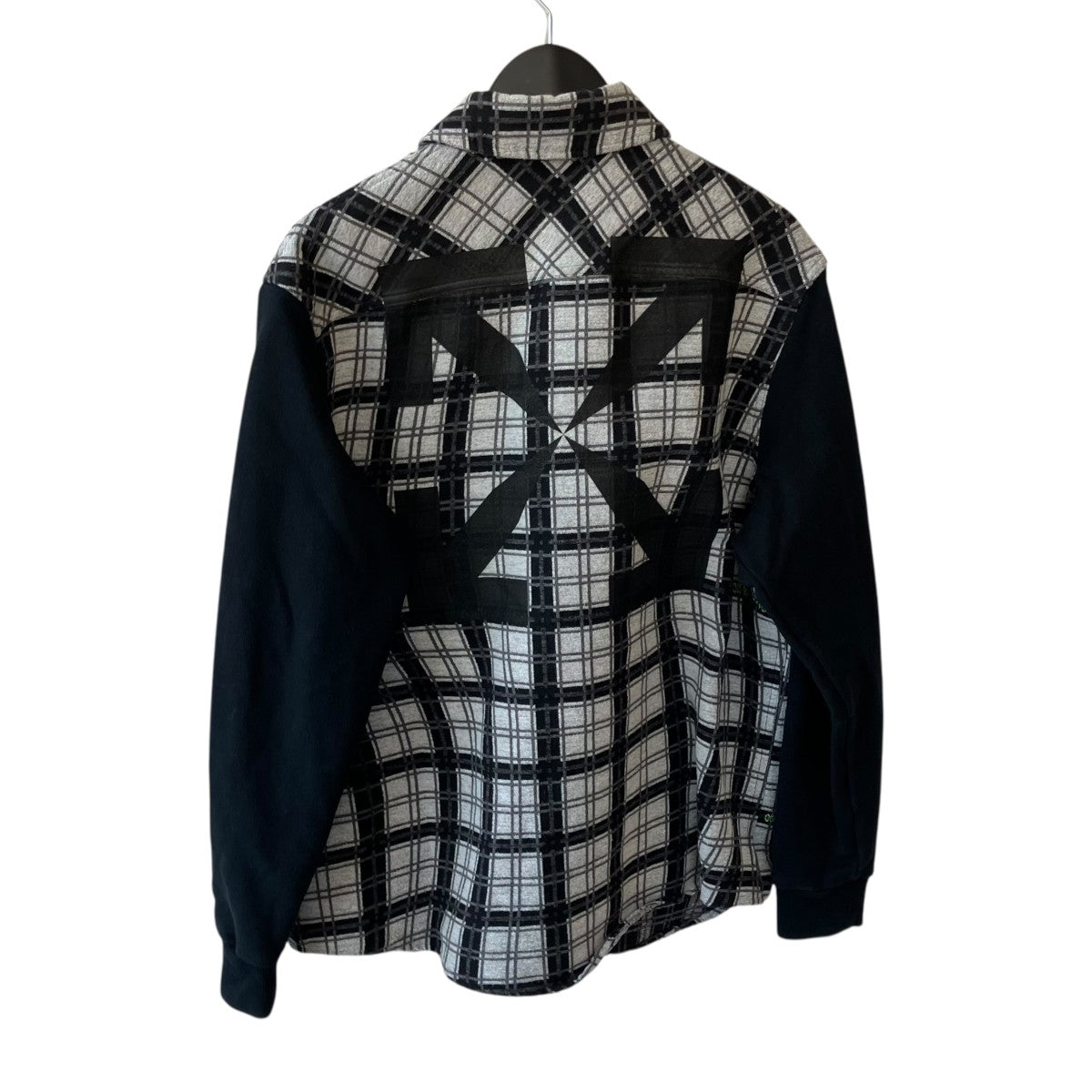 OFFWHITE Contrast Sleeve ShirtシャツOMG101R20G53020 古着・中古-2枚目のアイテム画像