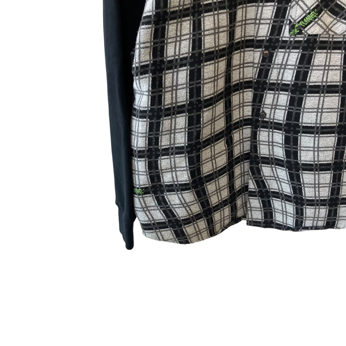 OFFWHITE Contrast Sleeve ShirtシャツOMG101R20G53020 古着・中古-4枚目のアイテム画像