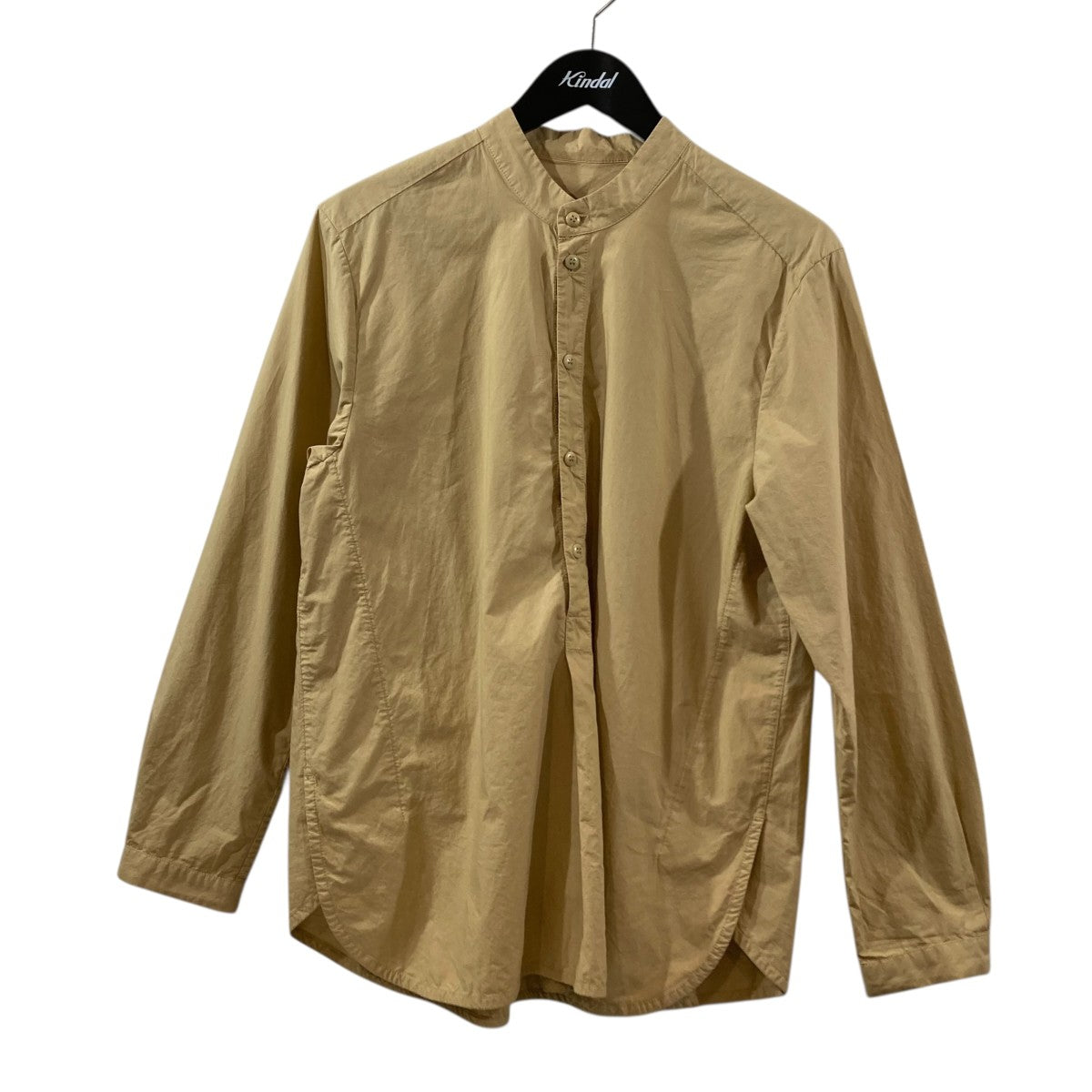 toogood THE BOTANIST SHIRTノーカラーシャツ 古着・中古-1枚目のアイテム画像