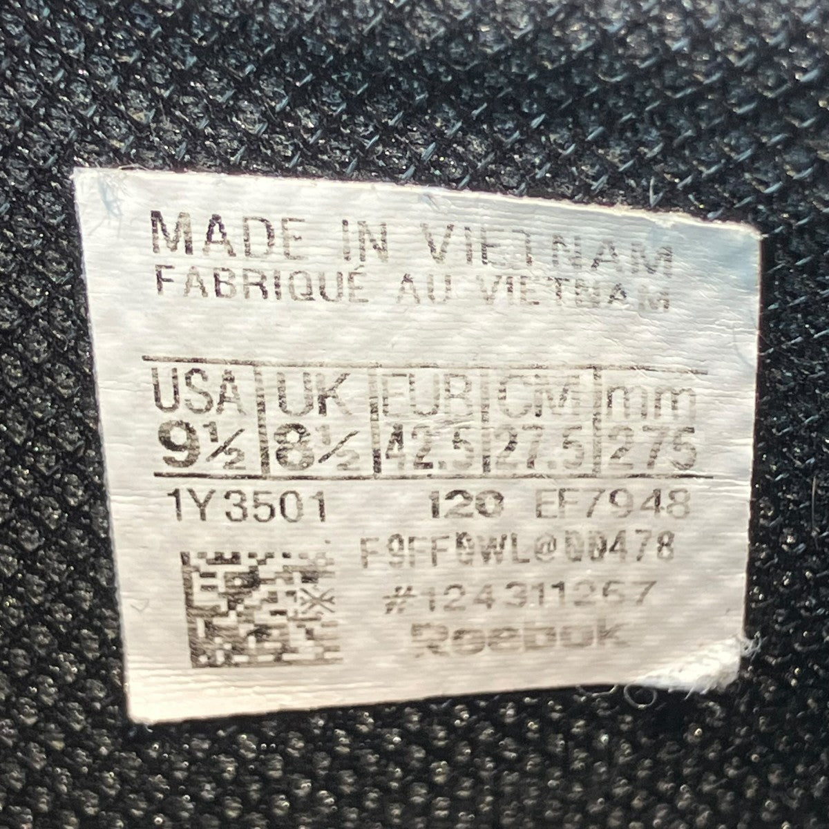 REEBOK INSTAPUMP FURY OGローカットスニーカーEF7948 古着・中古-6枚目のアイテム画像
