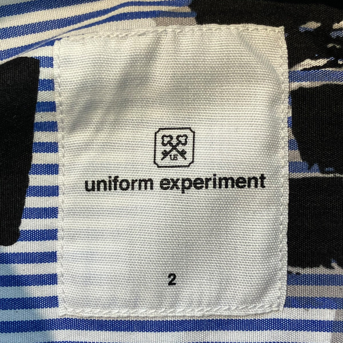 uniform experiment GRAFFITI B．D SHIRTシャツUE-190010 古着・中古-5枚目のアイテム画像