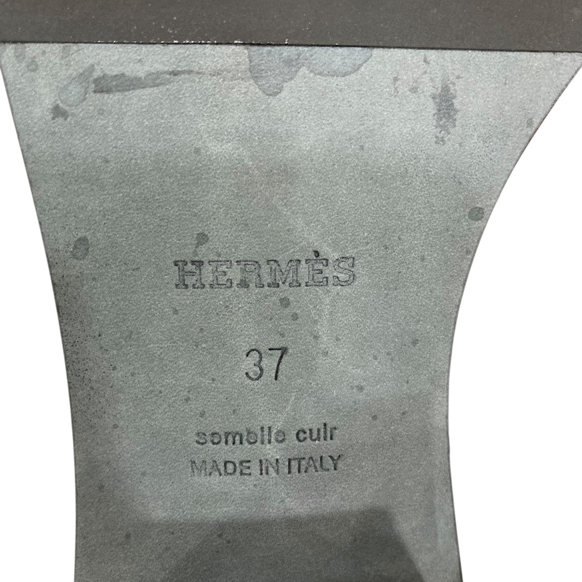 HERMES グレナンヒールサンダル 古着・中古-8枚目のアイテム画像