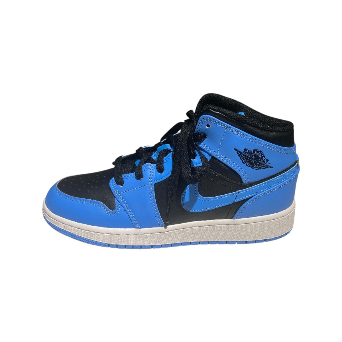 GS Air Jordan 1 Mid University BlueスニーカーDQ8423-401