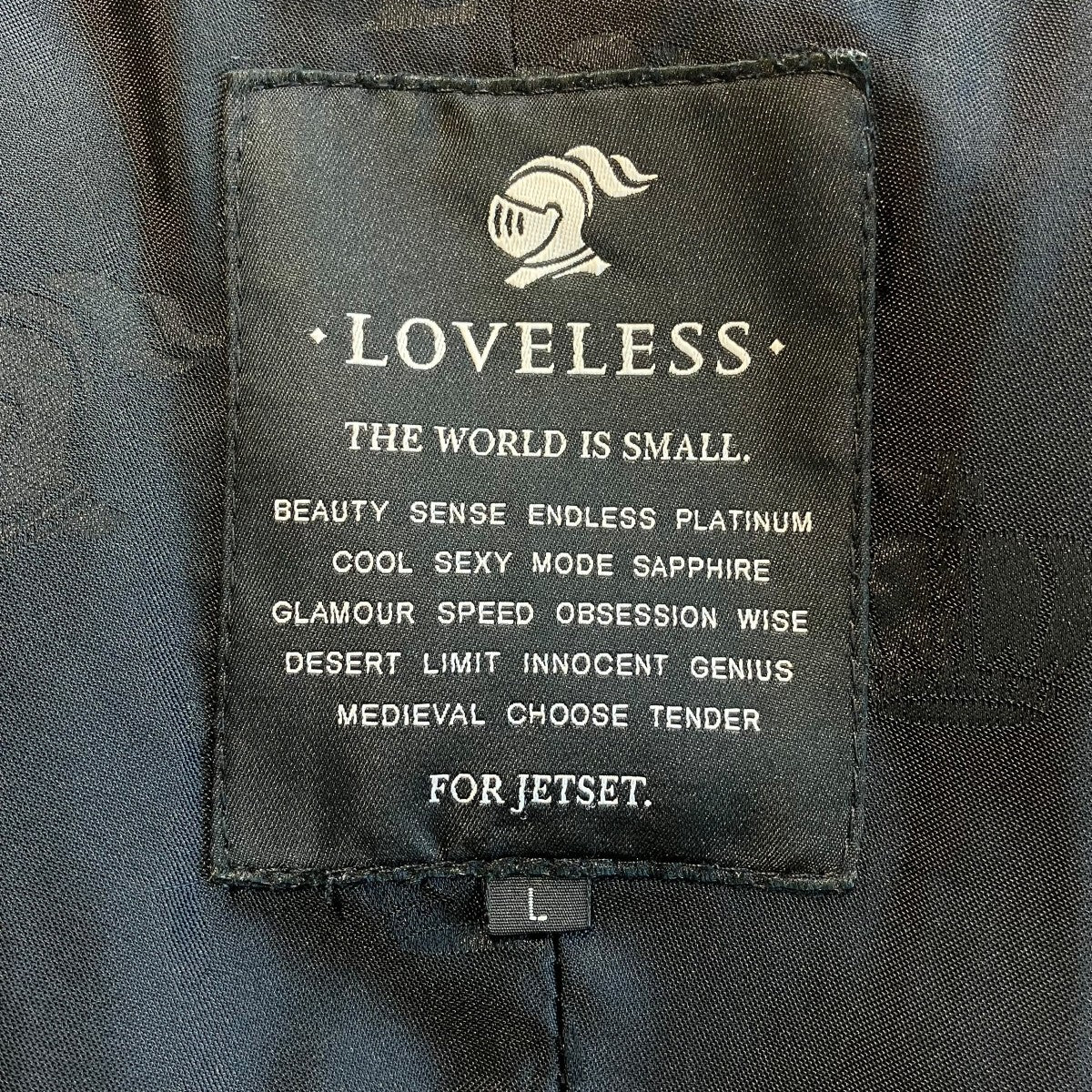 LOVELESS レザージャケット61F01-801-09 古着・中古-5枚目のアイテム画像
