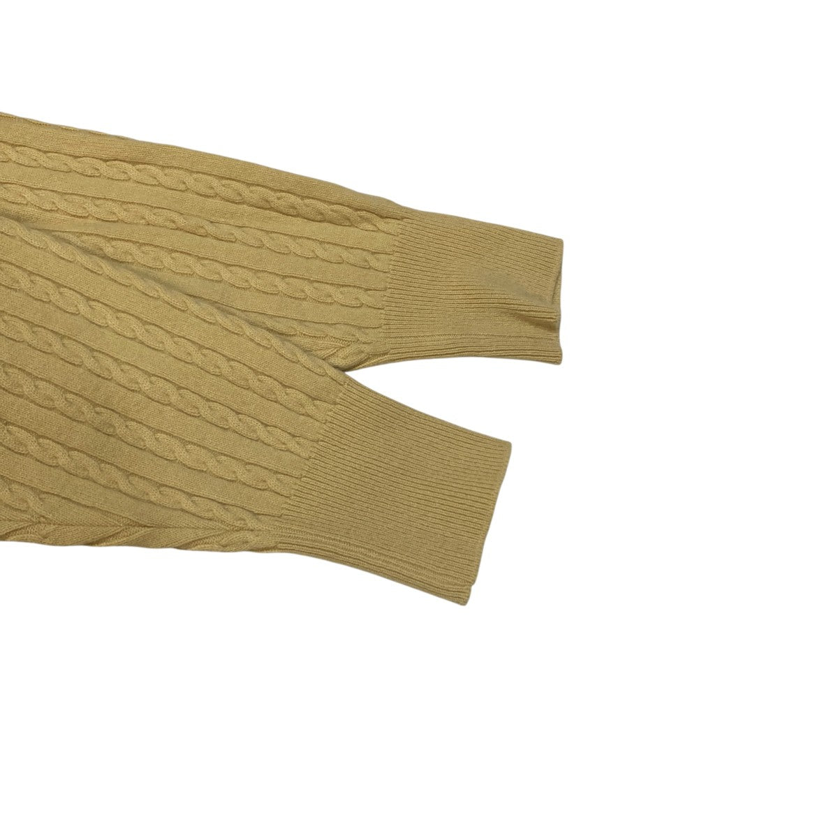 AURALEE SUPER FINE WOOL ARAN KNITアランニット セーターA25AP02WA 古着・中古-4枚目のアイテム画像