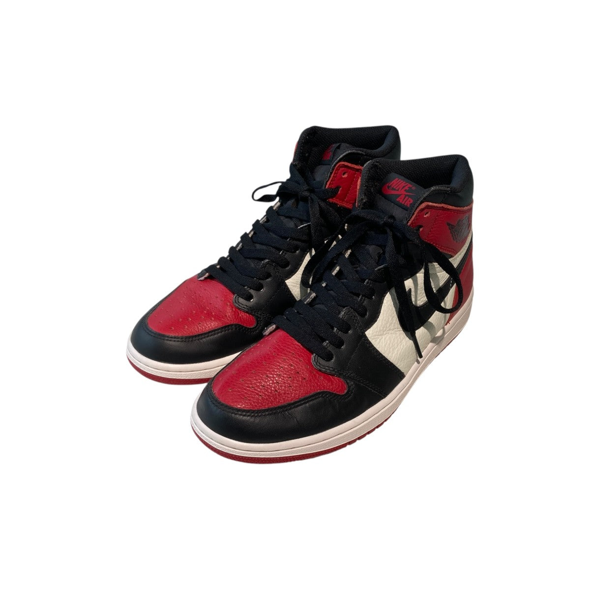 Air Jordan 1 Retro High OG Bred Toeハイカットスニーカー555088-610