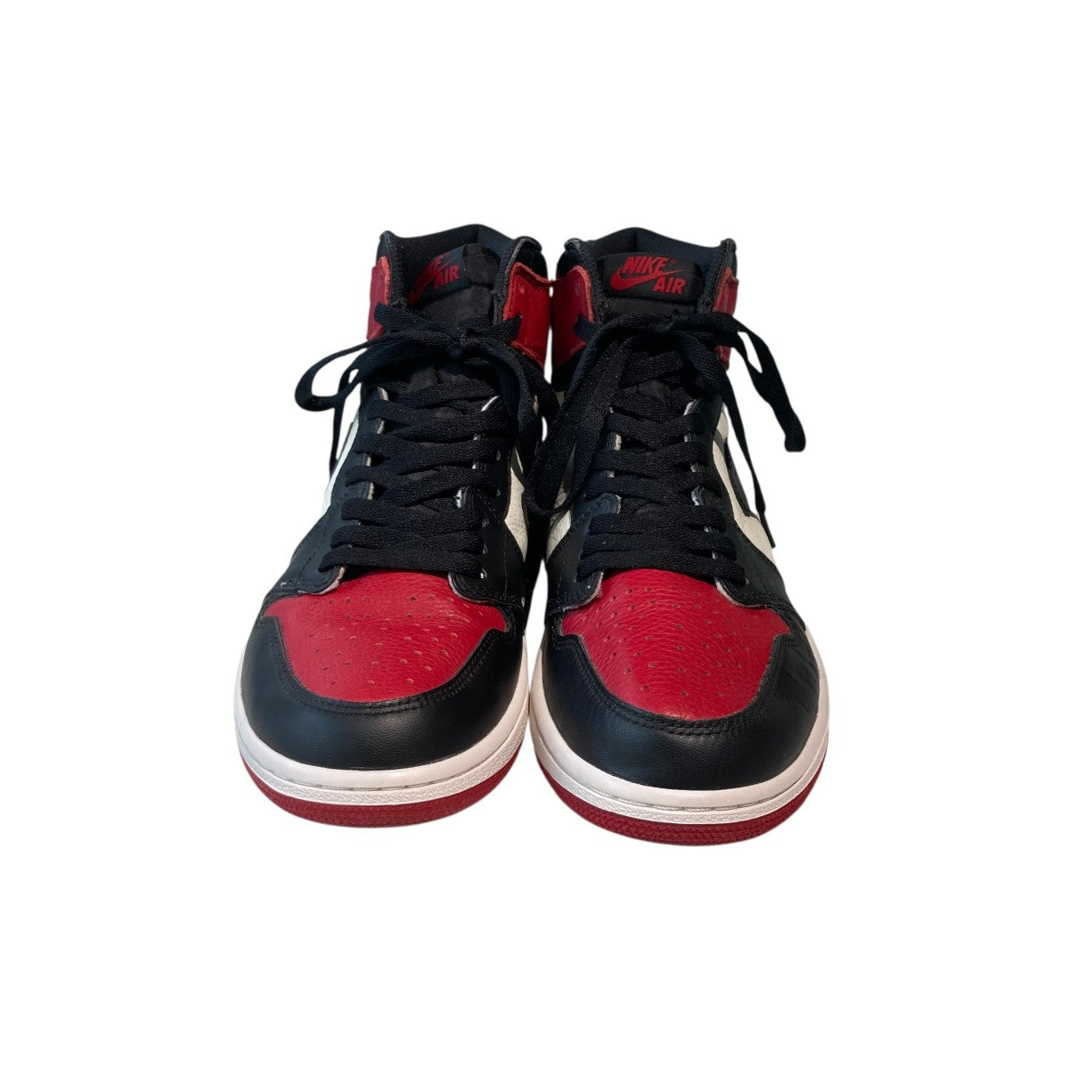 Air Jordan 1 Retro High OG Bred Toeハイカットスニーカー555088-610