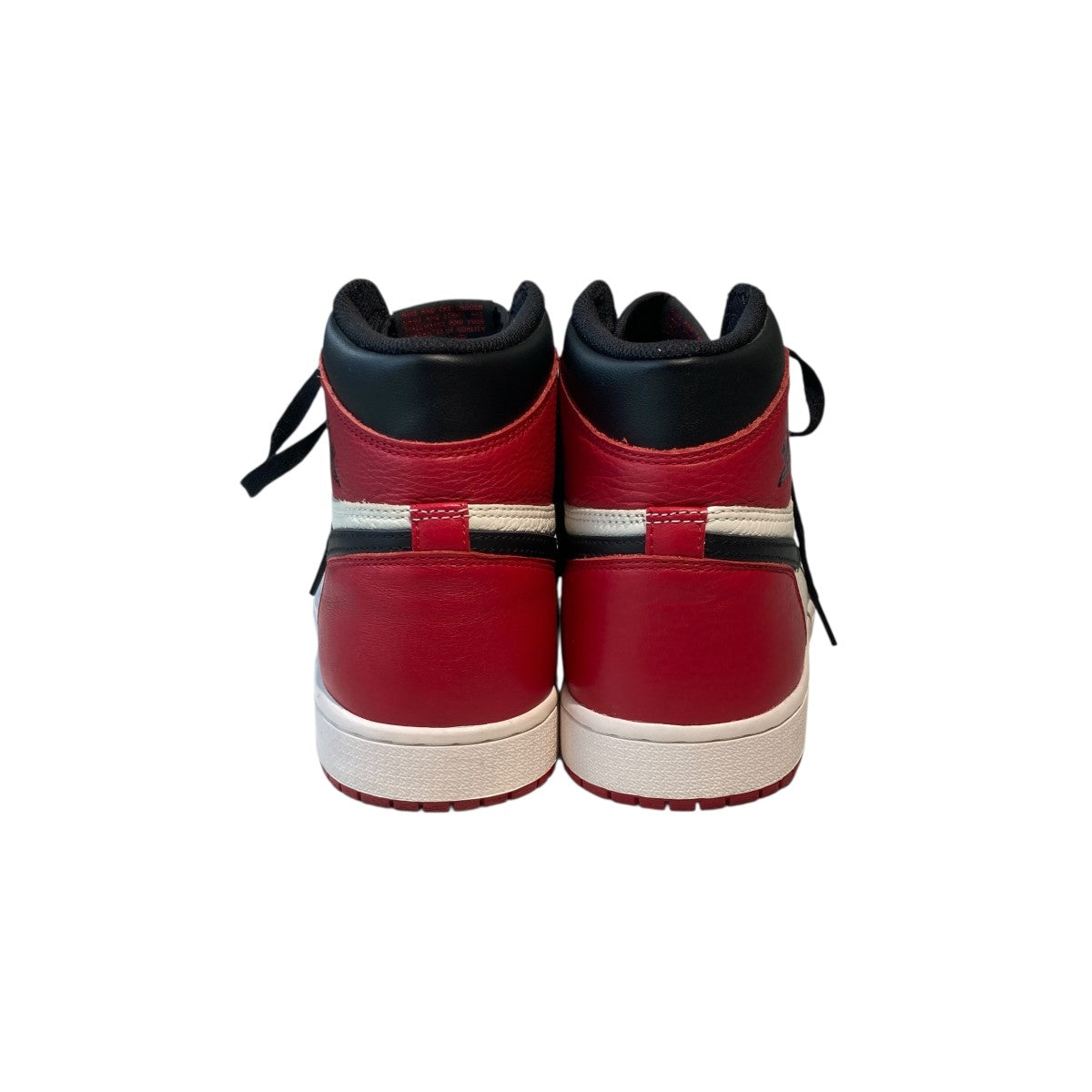 Air Jordan 1 Retro High OG Bred Toeハイカットスニーカー555088-610