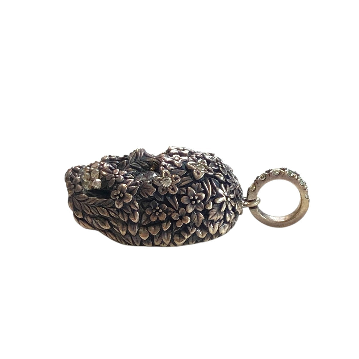 J×U FLORAL SKULLフローラル スカル ペンダントトップ